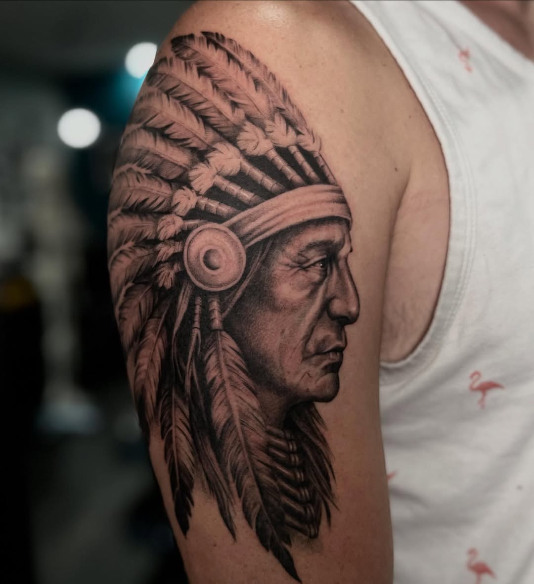 Tattoo by @leeranco_tattoos — realism, black_and_grey