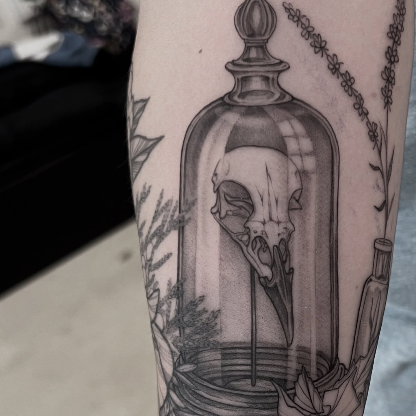 Tattoo by @libbytattoo — black_and_grey, realism