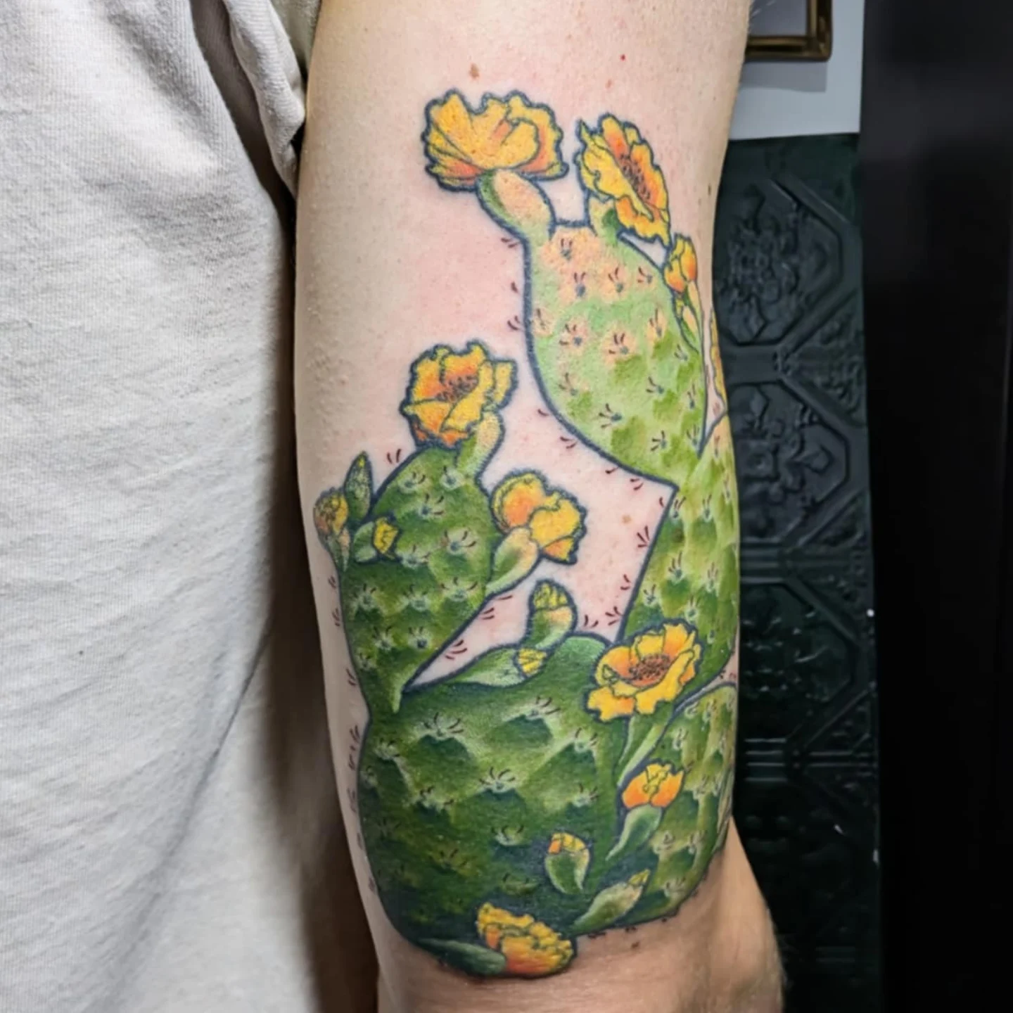 Tattoo by @neonmoonink — watercolor