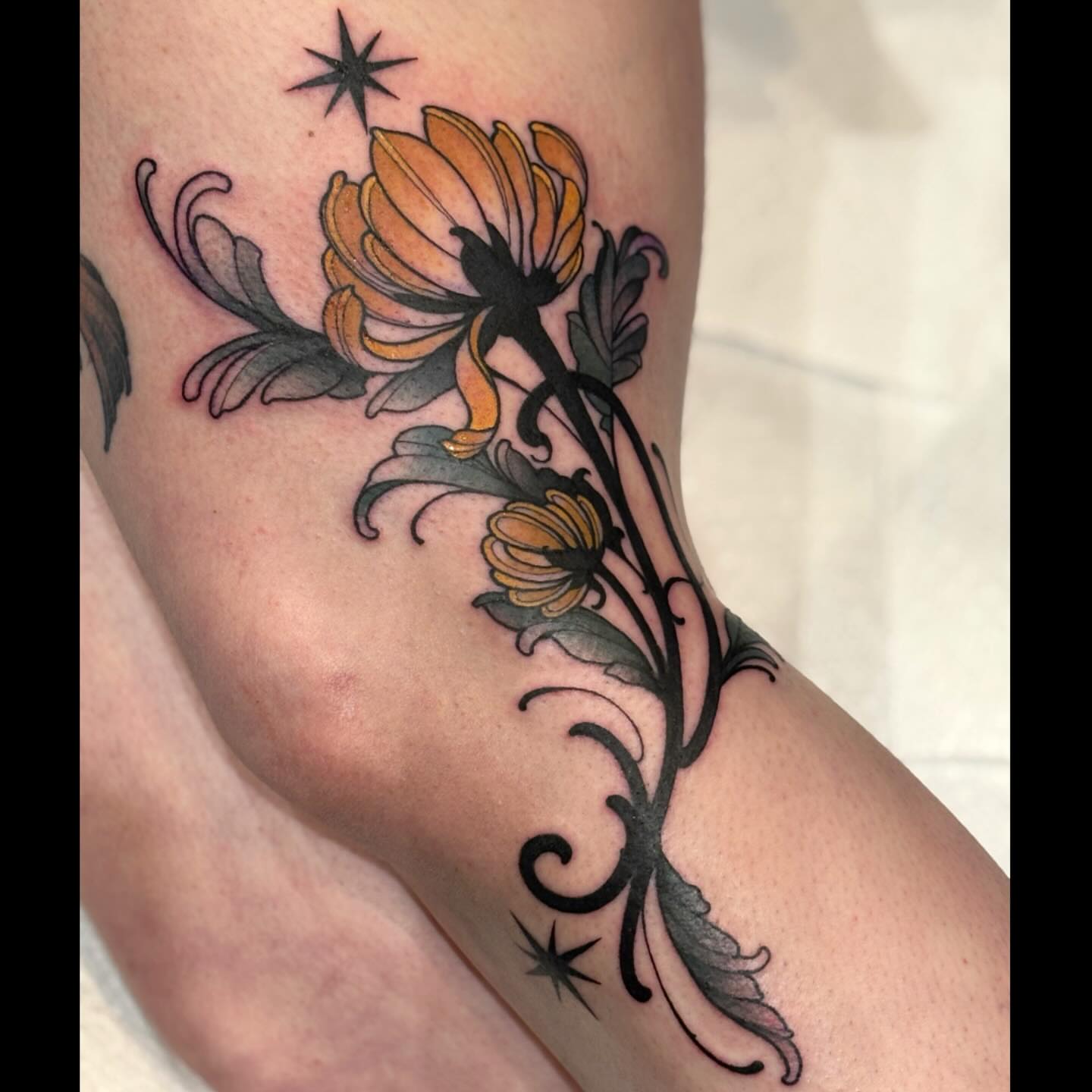 Tattoo by @andifitztattoo — black_and_grey