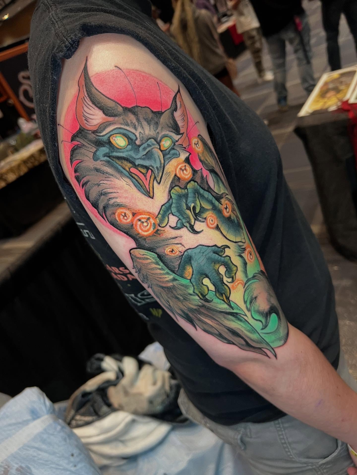 Tattoo by @hairofthehound — american_traditional