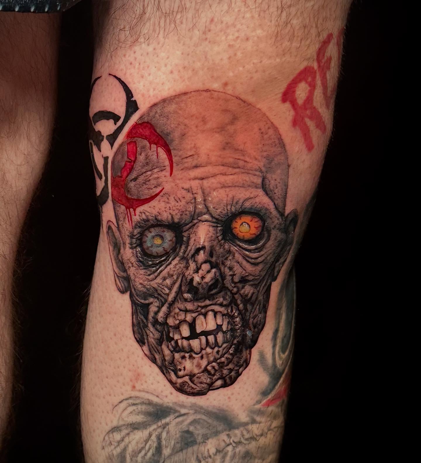 Tattoo by @jack_piscitelli_tattoos — realism, dark_realism
