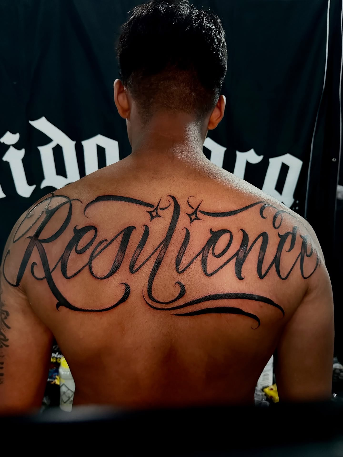 Tattoo by @tat2one — lettering_script