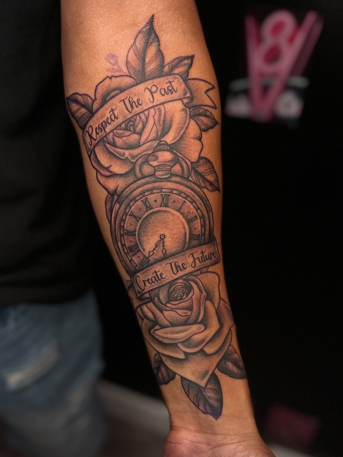 Tattoo by @divi.nediamonds — black_and_grey