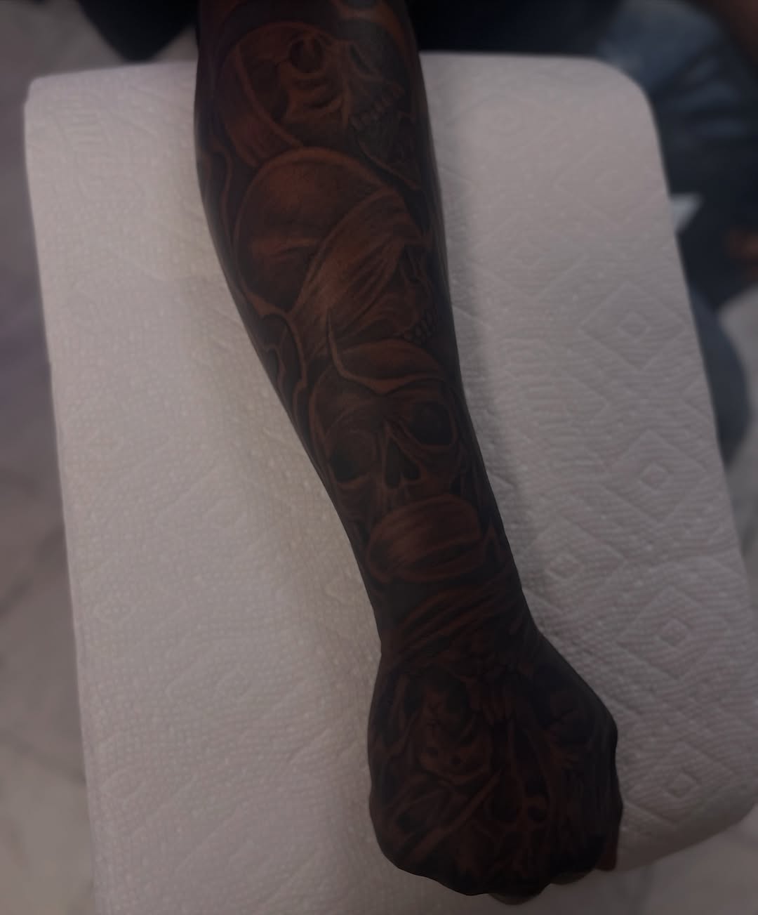 Tattoo by @inkstar — realism, black_and_grey