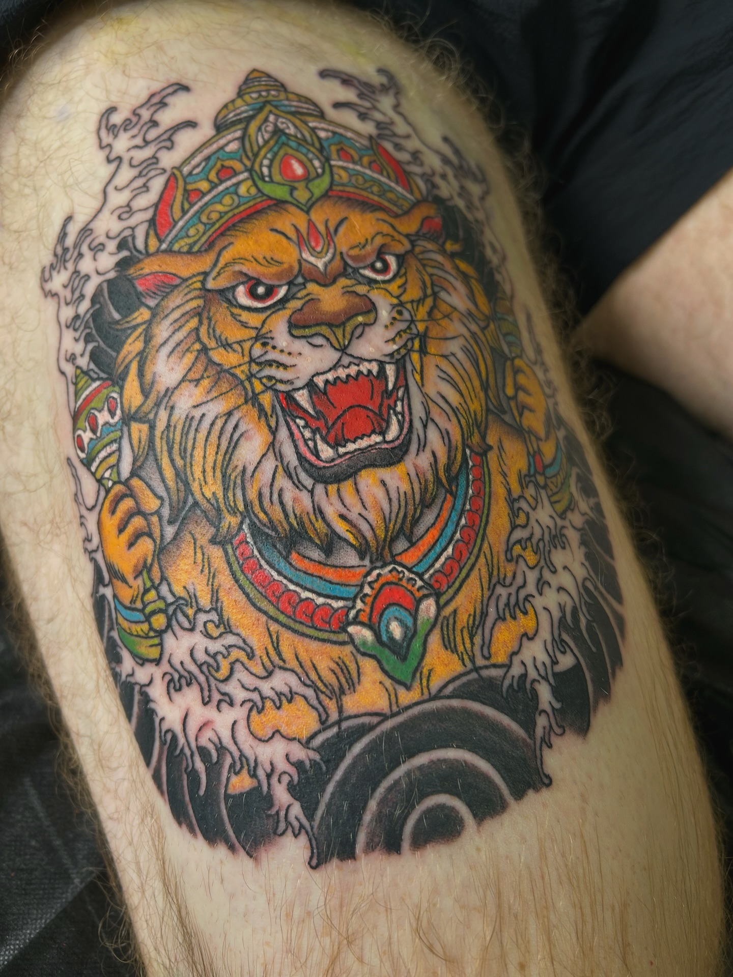 Tattoo by @iandclxvi — american_traditional, dotwork