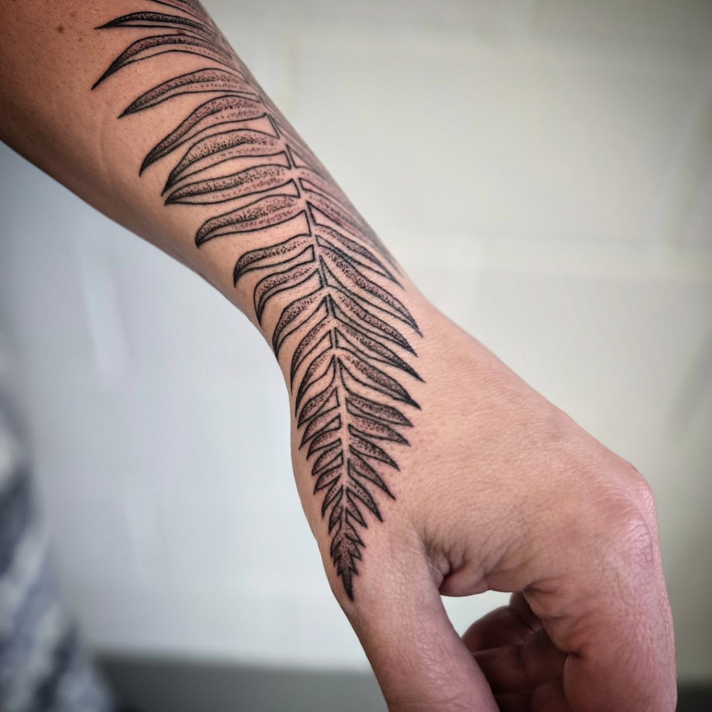 Tattoo by @myinklady — dotwork
