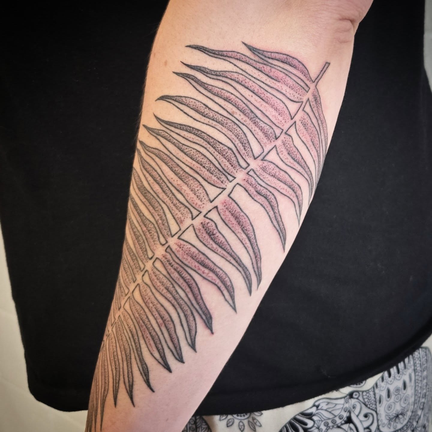 Tattoo by @myinklady — dotwork