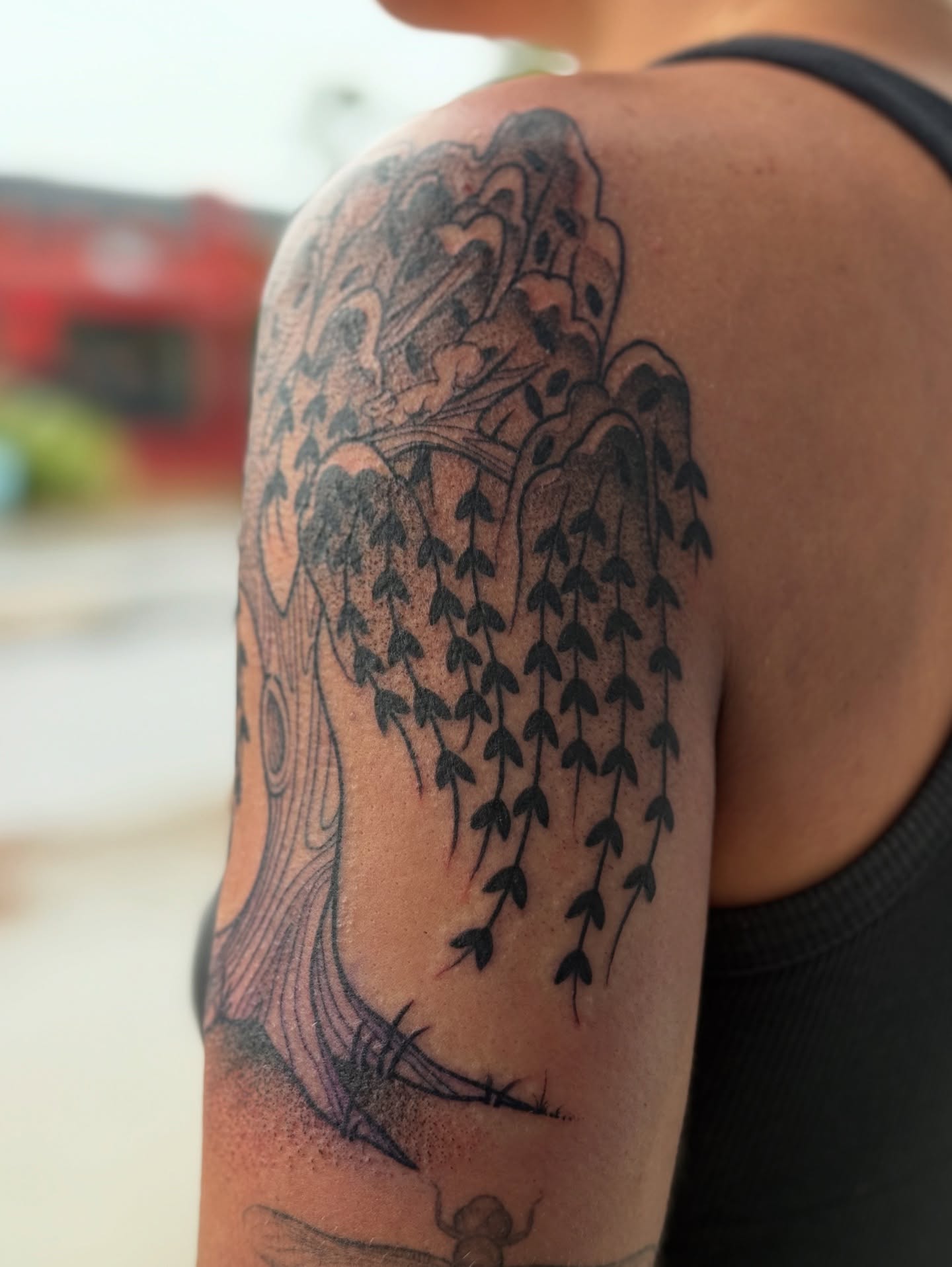 Tattoo by @london_on_the_tatts — dotwork, black_and_grey