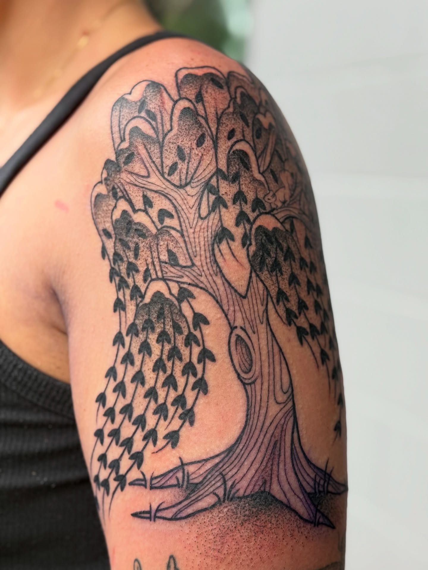 Tattoo by @london_on_the_tatts — dotwork
