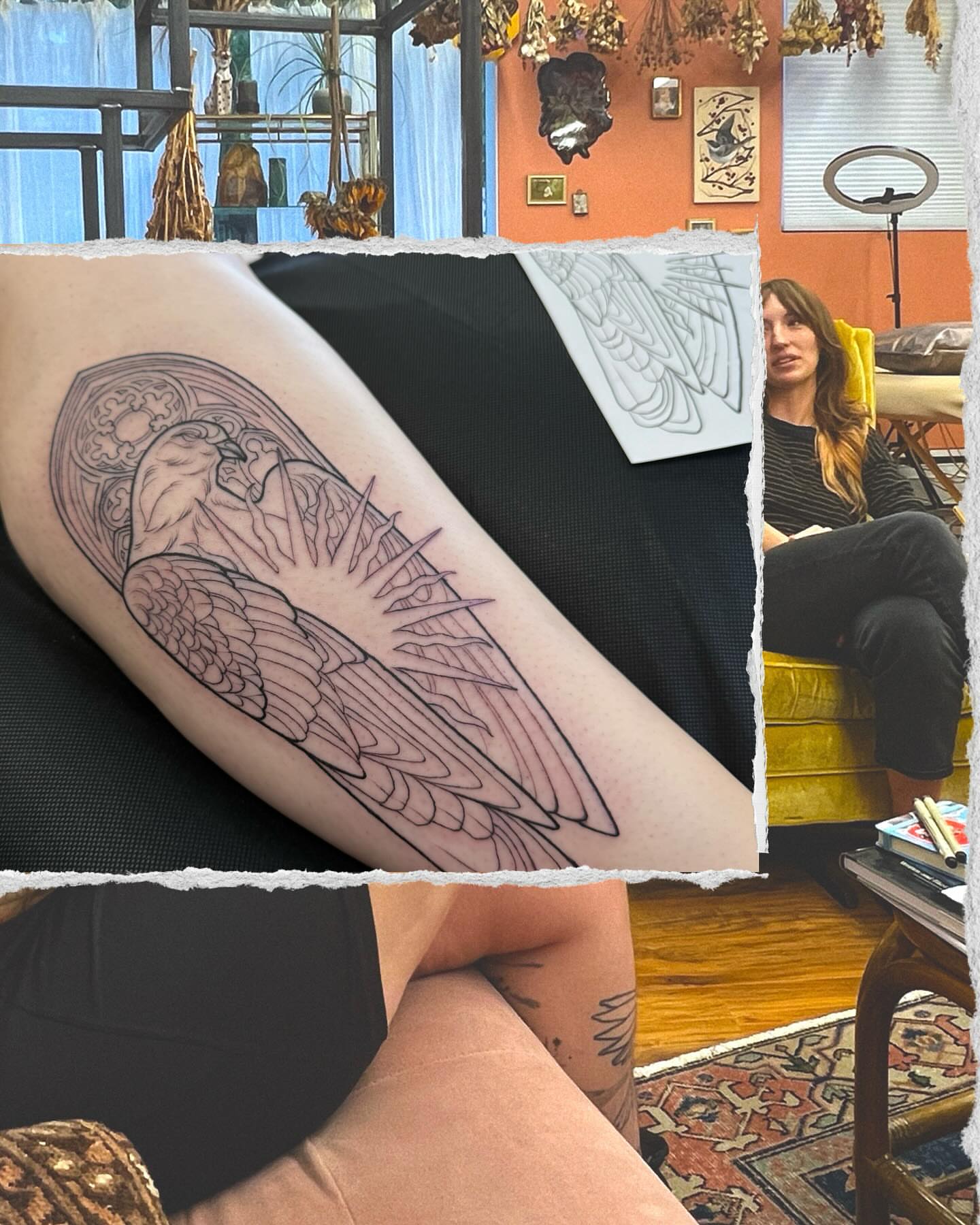 Tattoo by @brookeesutter — black_and_grey