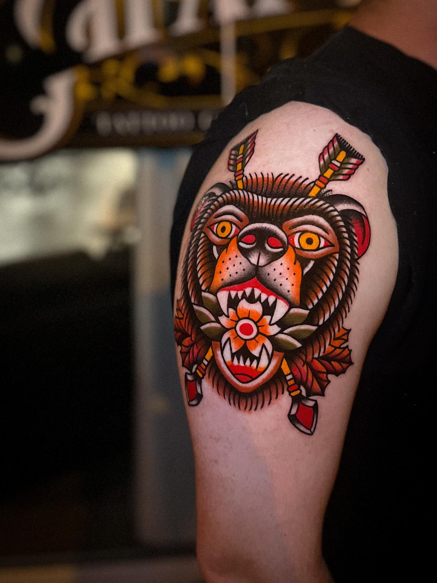Tattoo by @rogerkampo — american_traditional