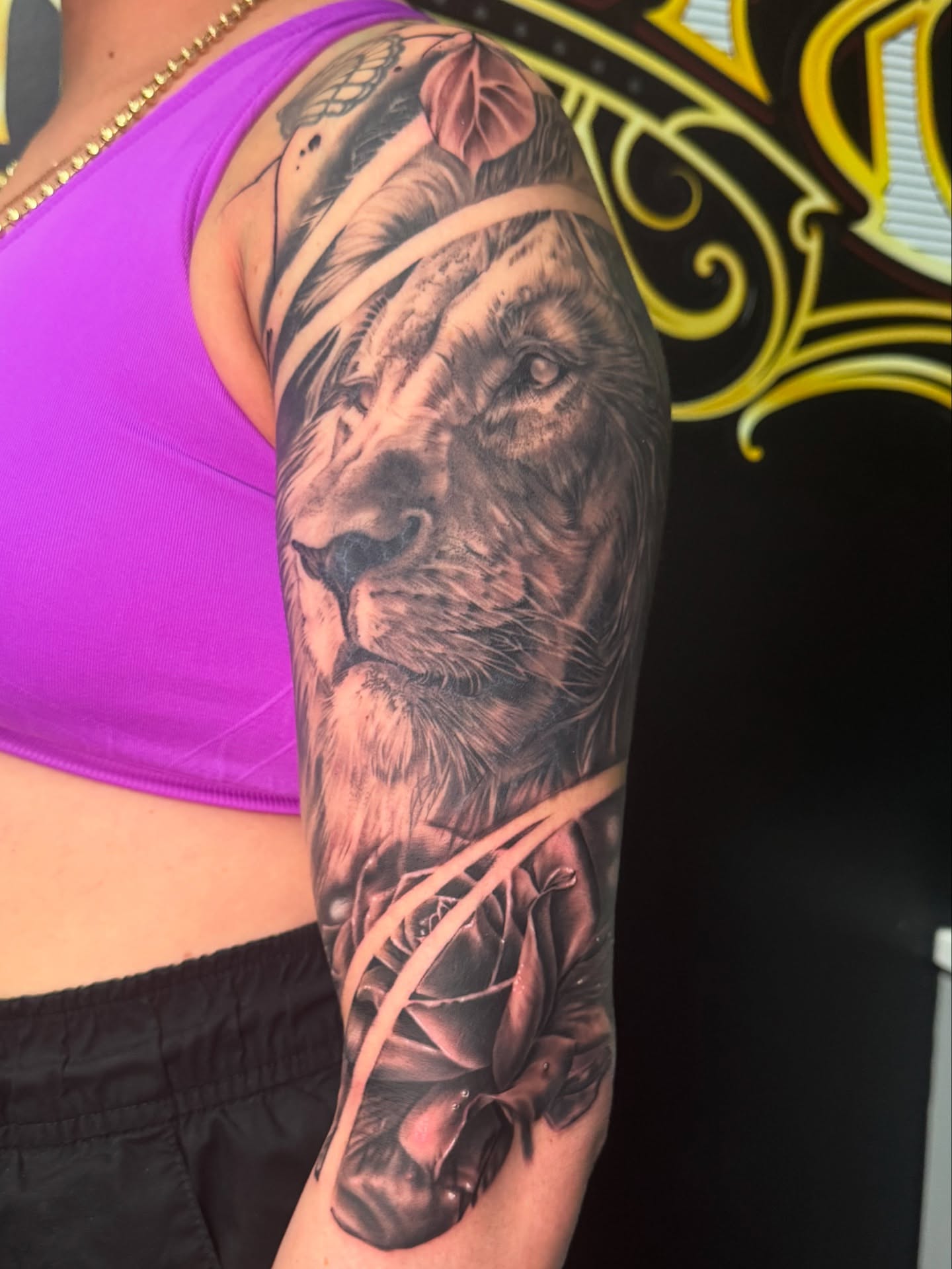 Tattoo by @fa.inkk — realism, black_and_grey
