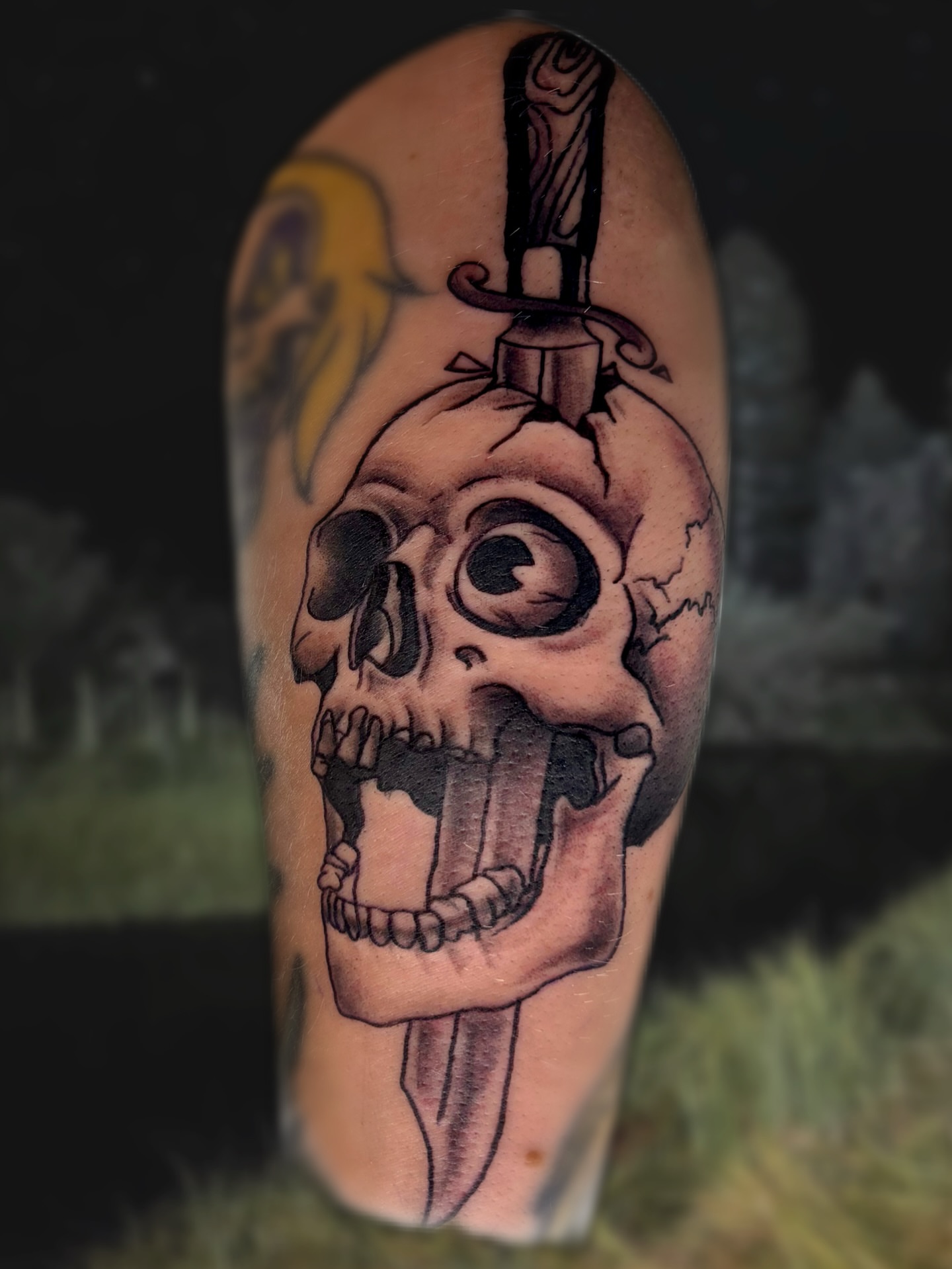 Tattoo by @tatsfrommax — realism, dark_realism