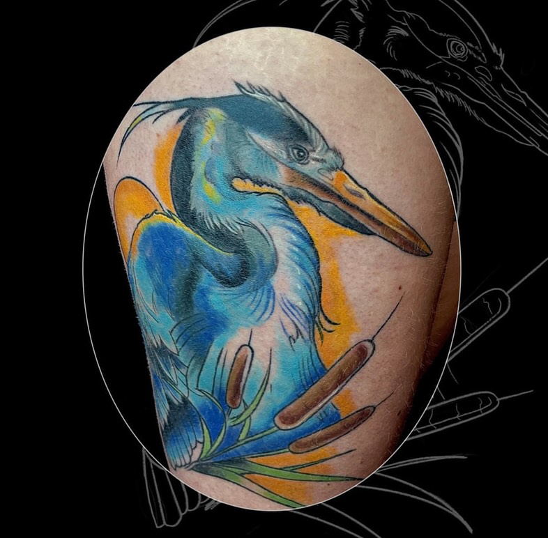 Tattoo by @monstermishtattoos — realism, illustrative