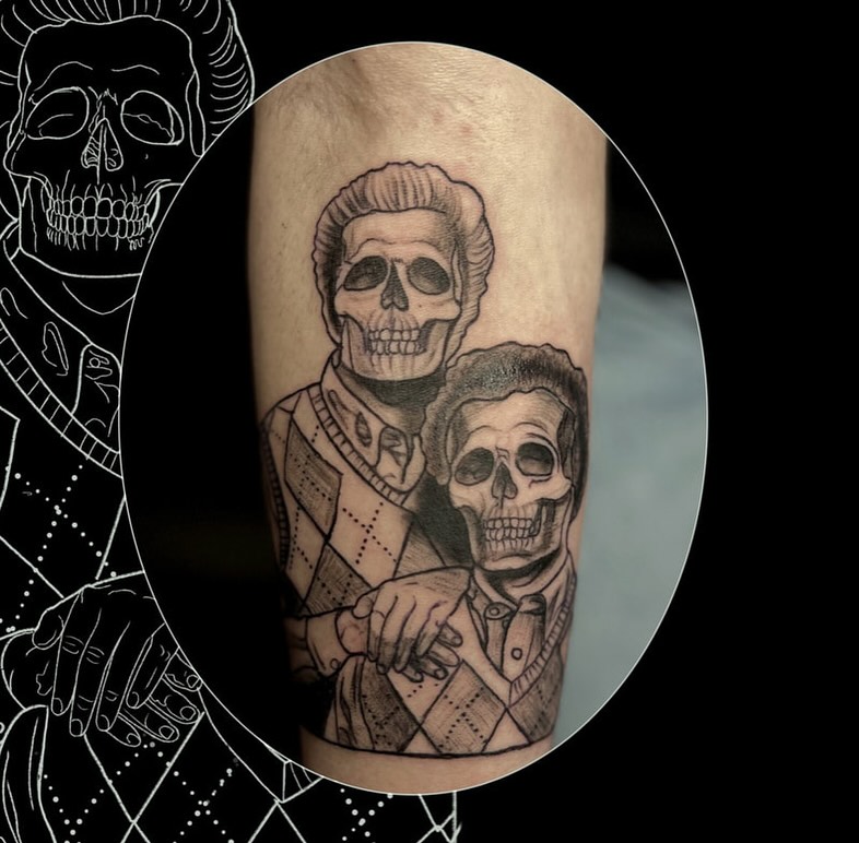 Tattoo by @monstermishtattoos — black_and_grey, realism