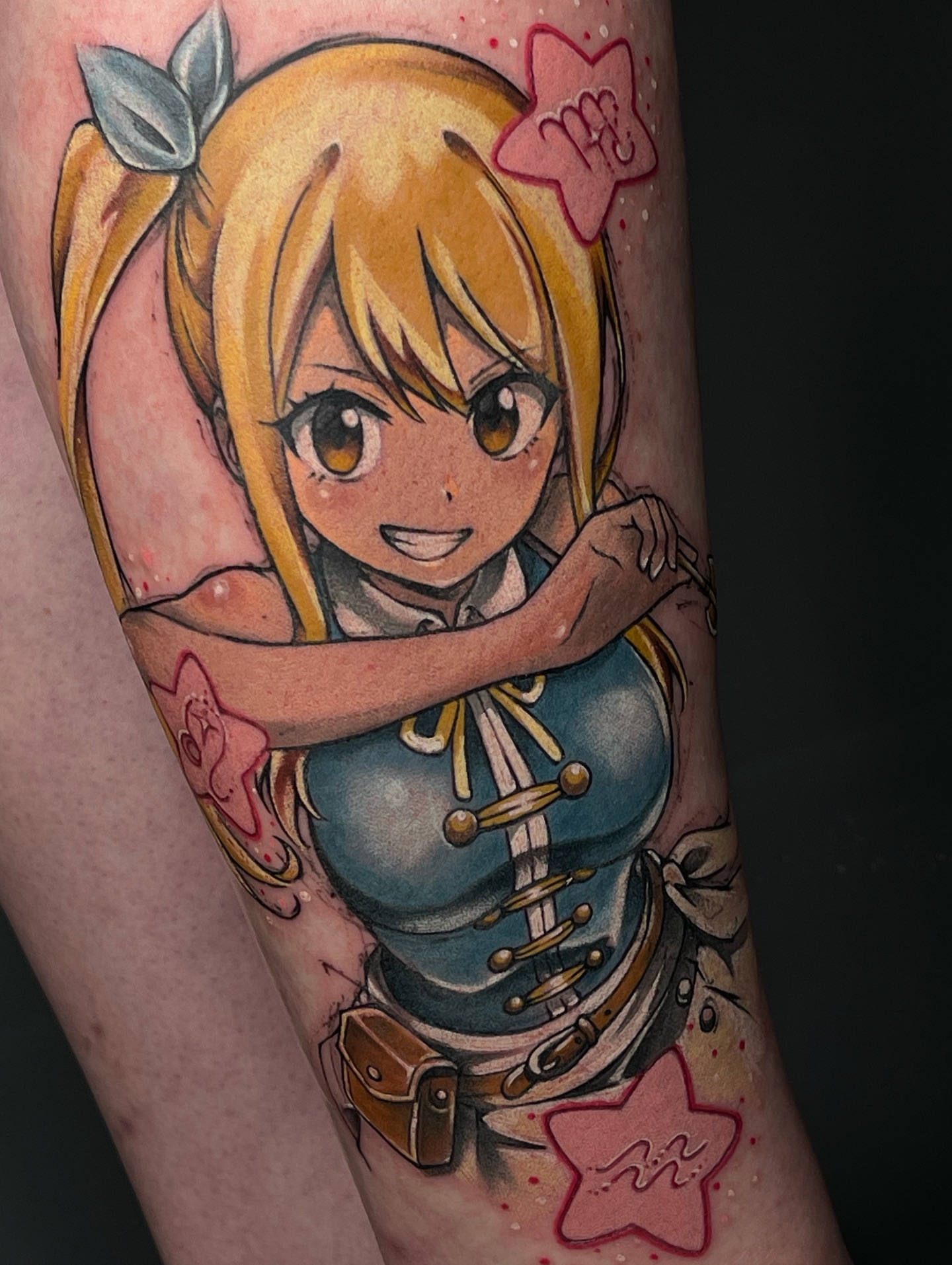 Tattoo by @horitoge_spiky — anime
