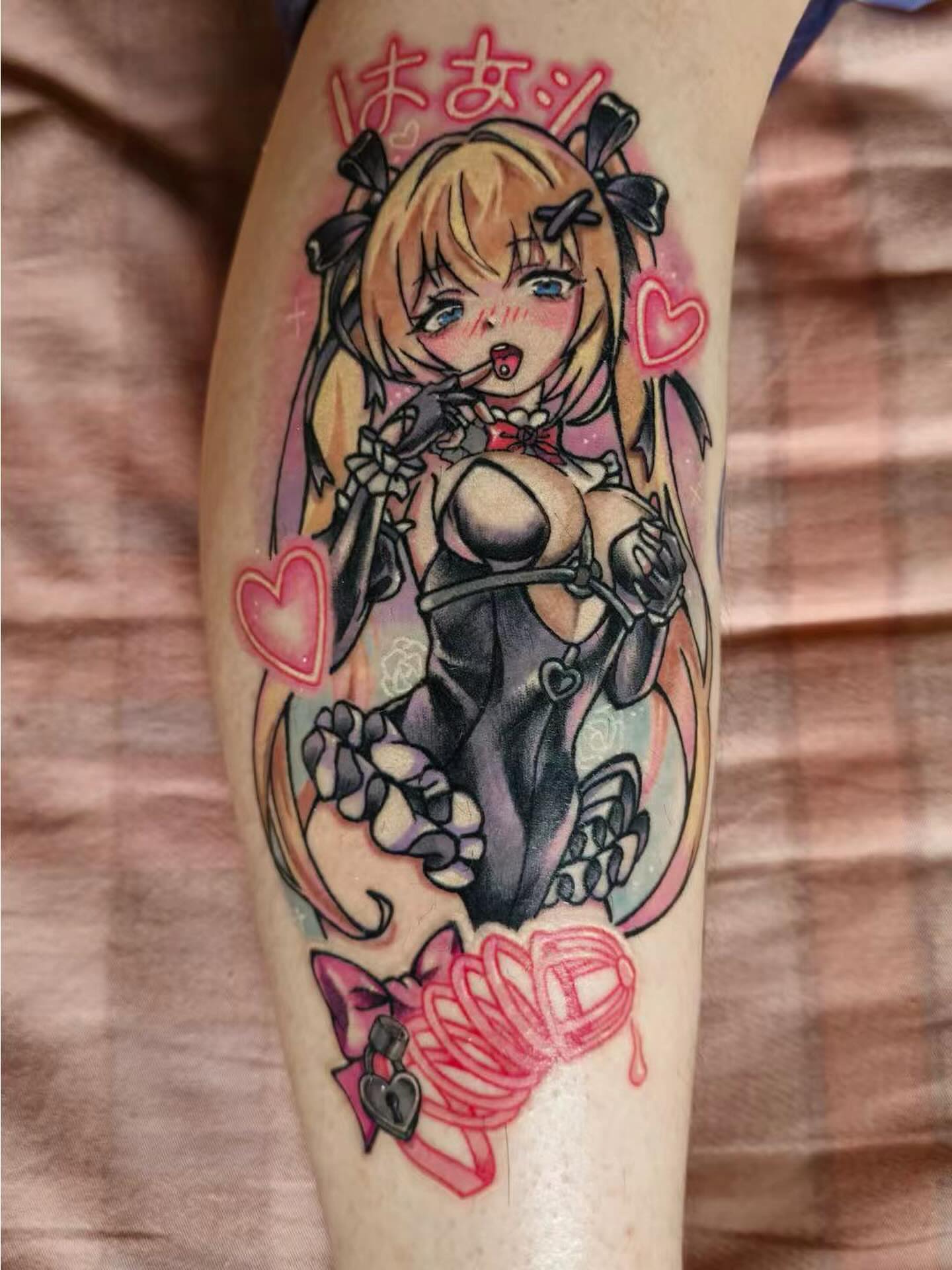 Tattoo by @kill.sweetie — anime