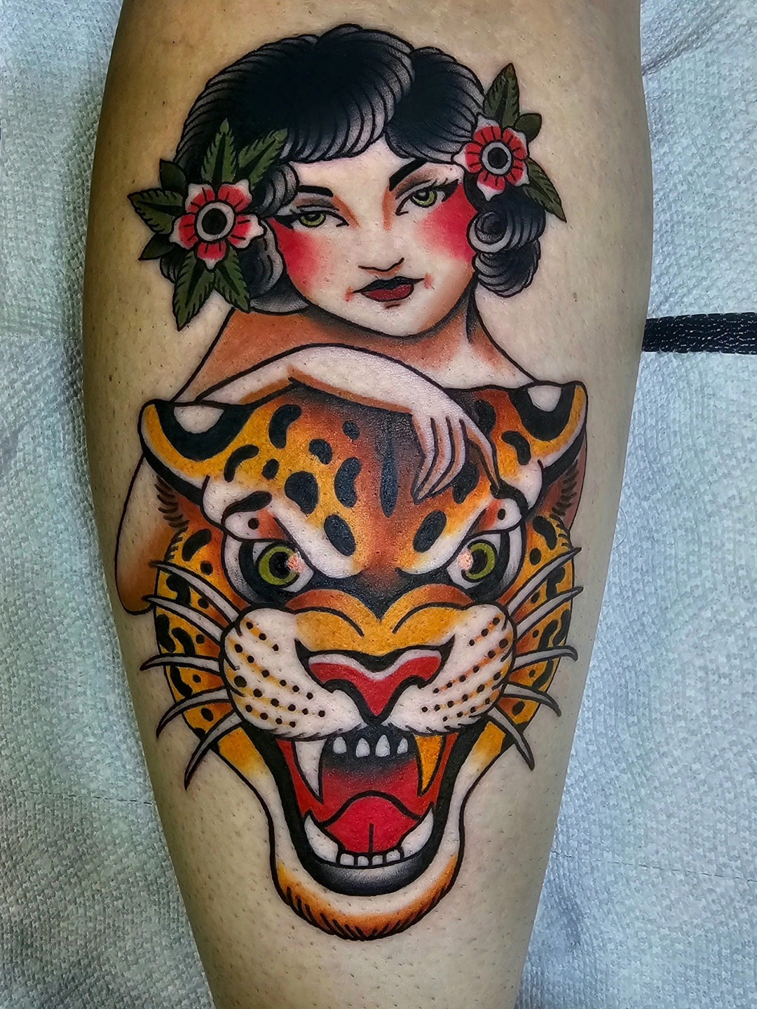 Tattoo by @chet_tattoos — american_traditional, new_school