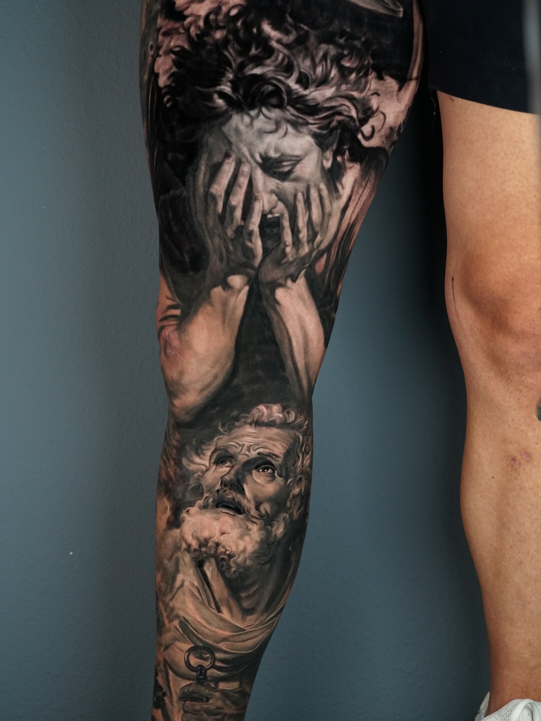 Tattoo by @josecarlos.tattoos — realism, dark_realism