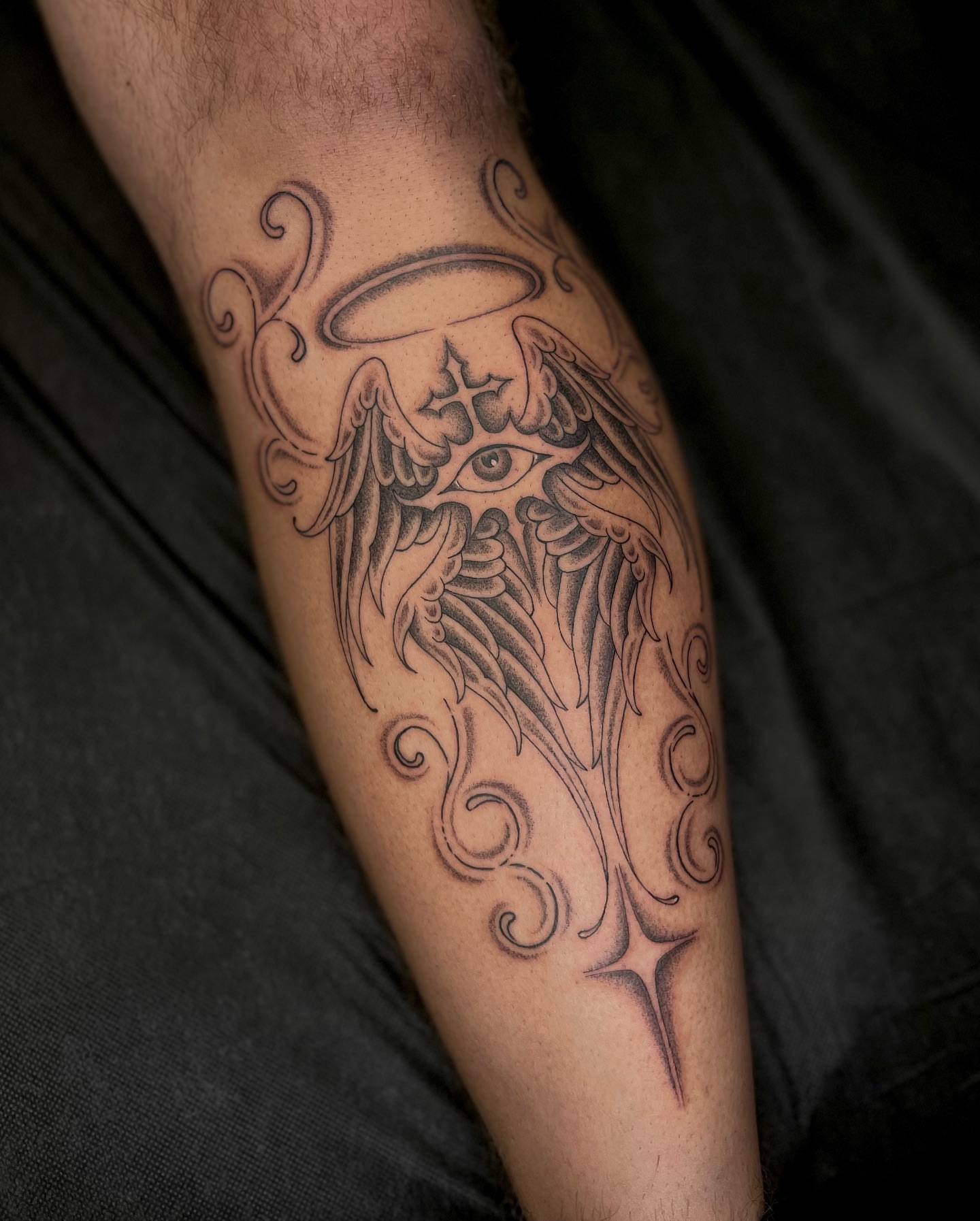 Tattoo by @jakeryantats — black_and_grey