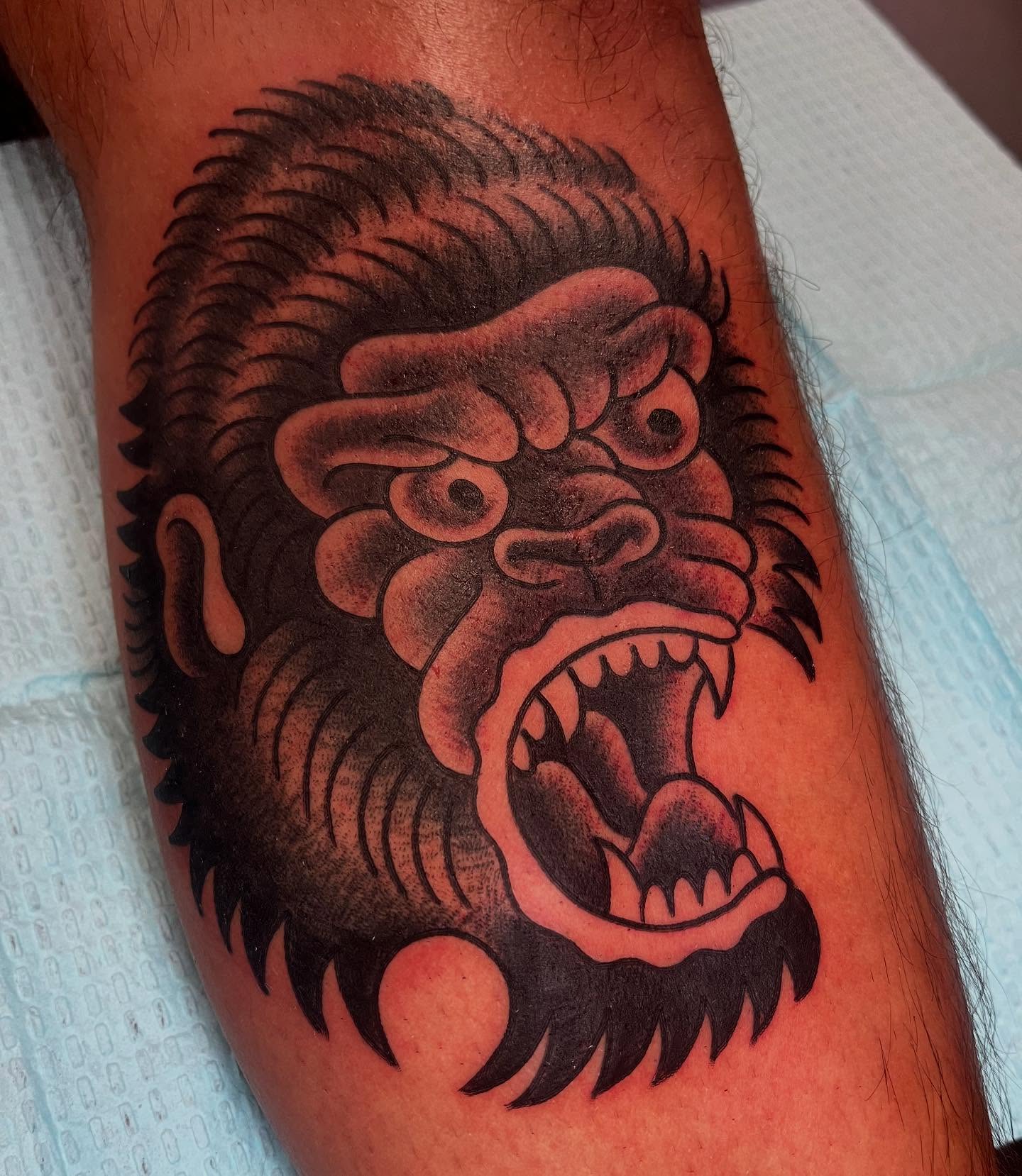 Tattoo by @tim_howell_pst — black_and_grey