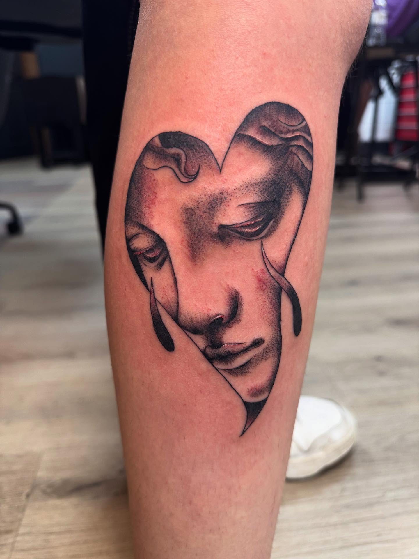 Tattoo by @artem.tattoos — realism, black_and_grey