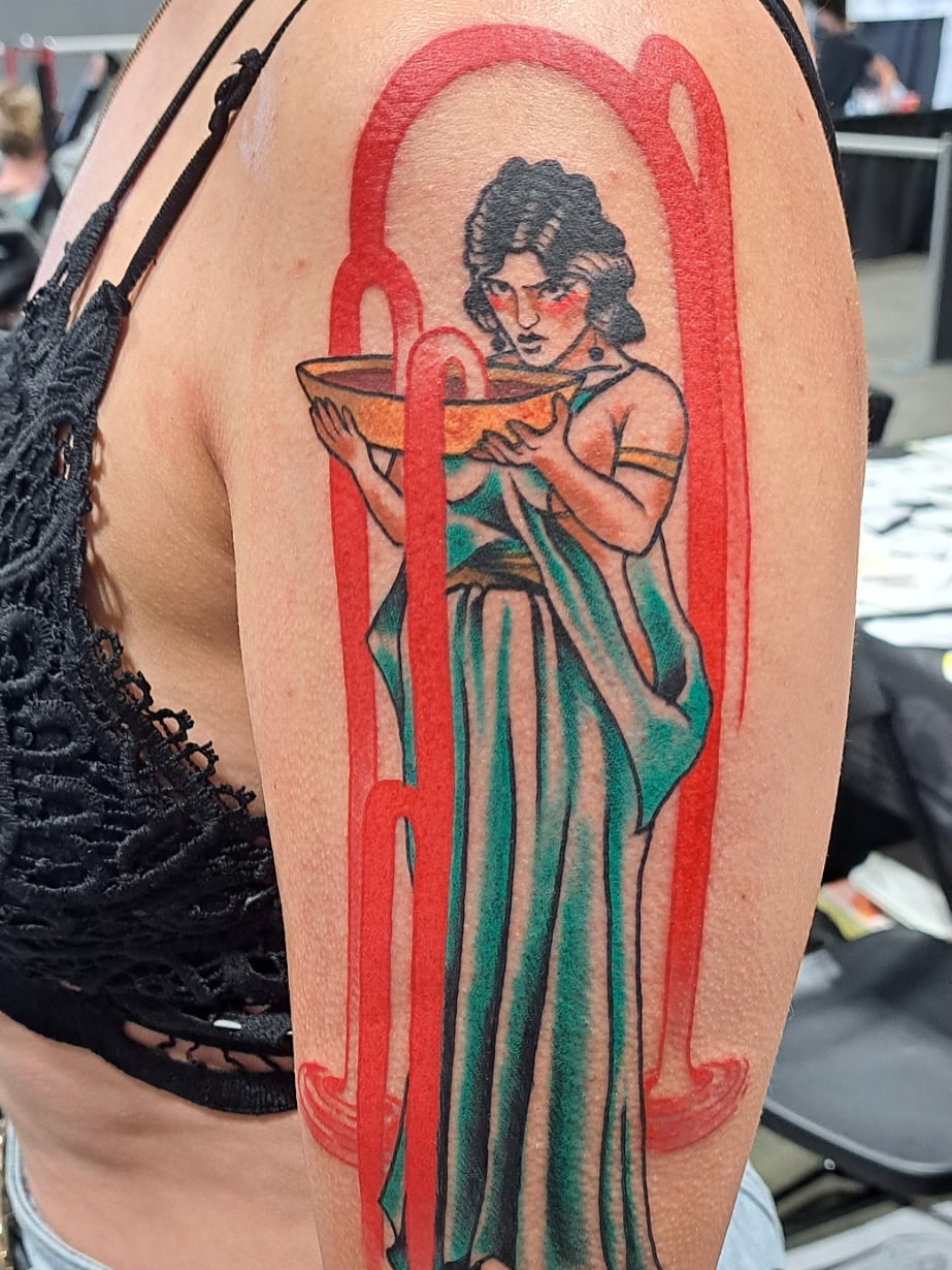 Tattoo by @colemartintattoos — illustrative