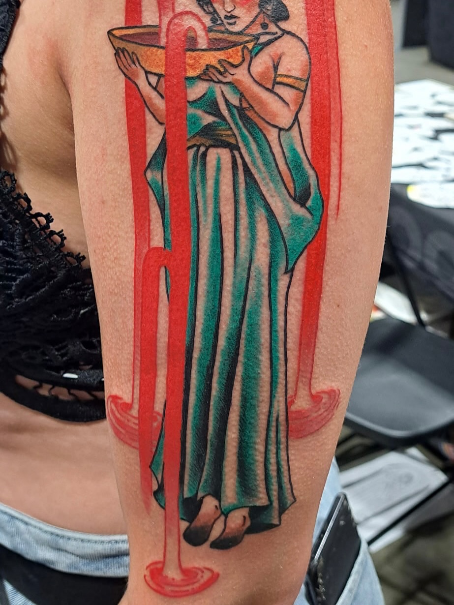 Tattoo by @colemartintattoos — illustrative