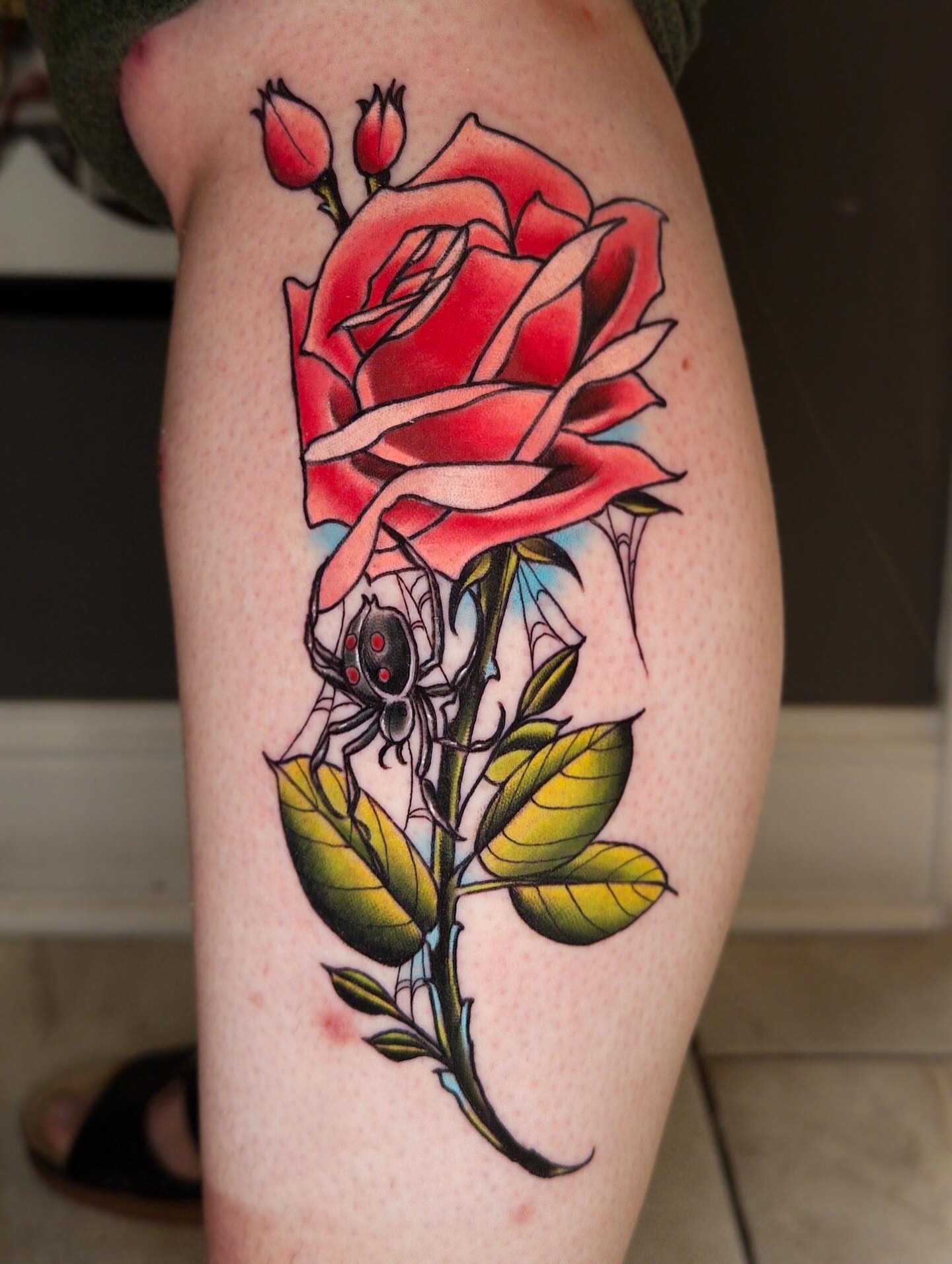 Tattoo by @bigbonedgnome — american_traditional, realism
