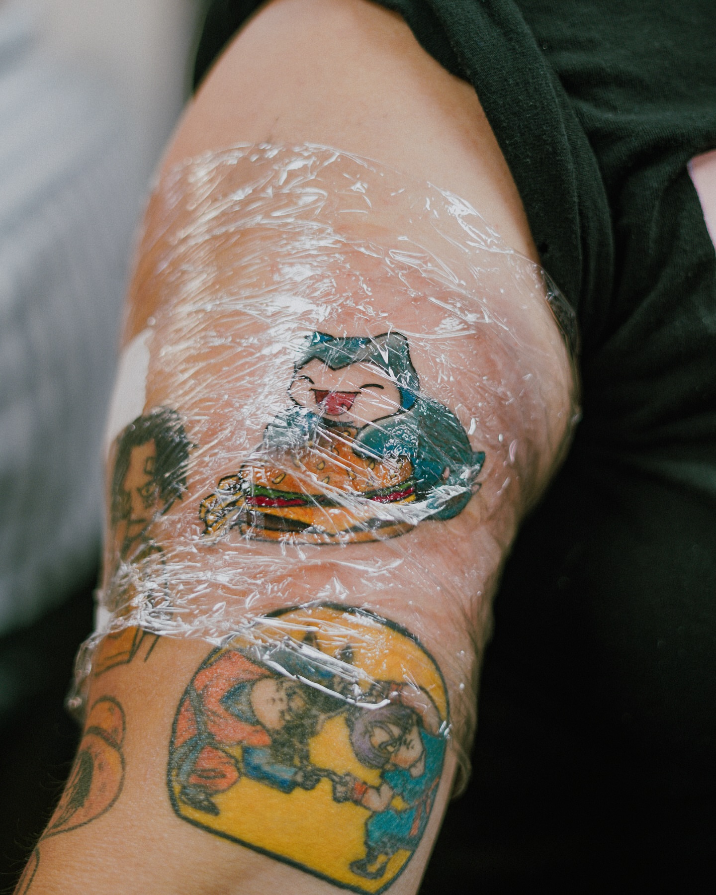 Tattoo by @damon.d.tattoos — anime