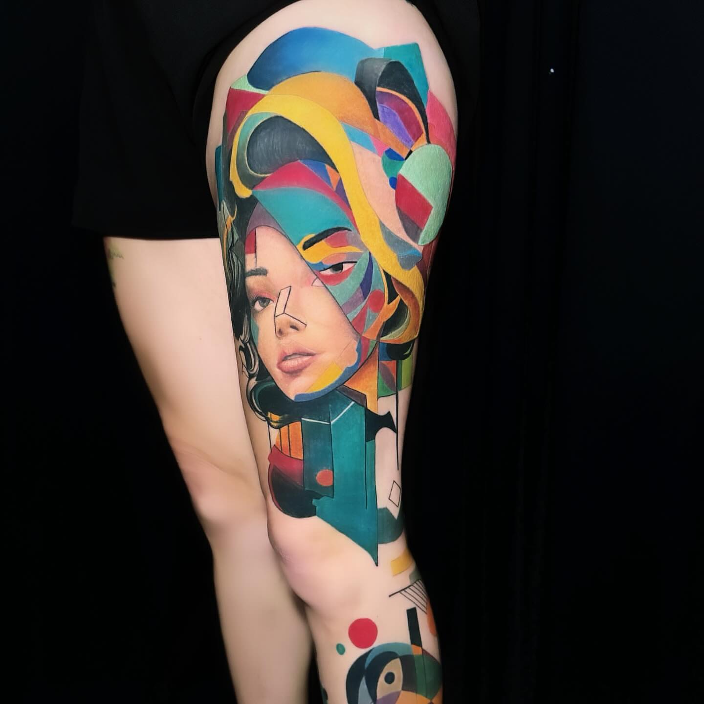 Tattoo by @fernando_ink_sb โ geometric
