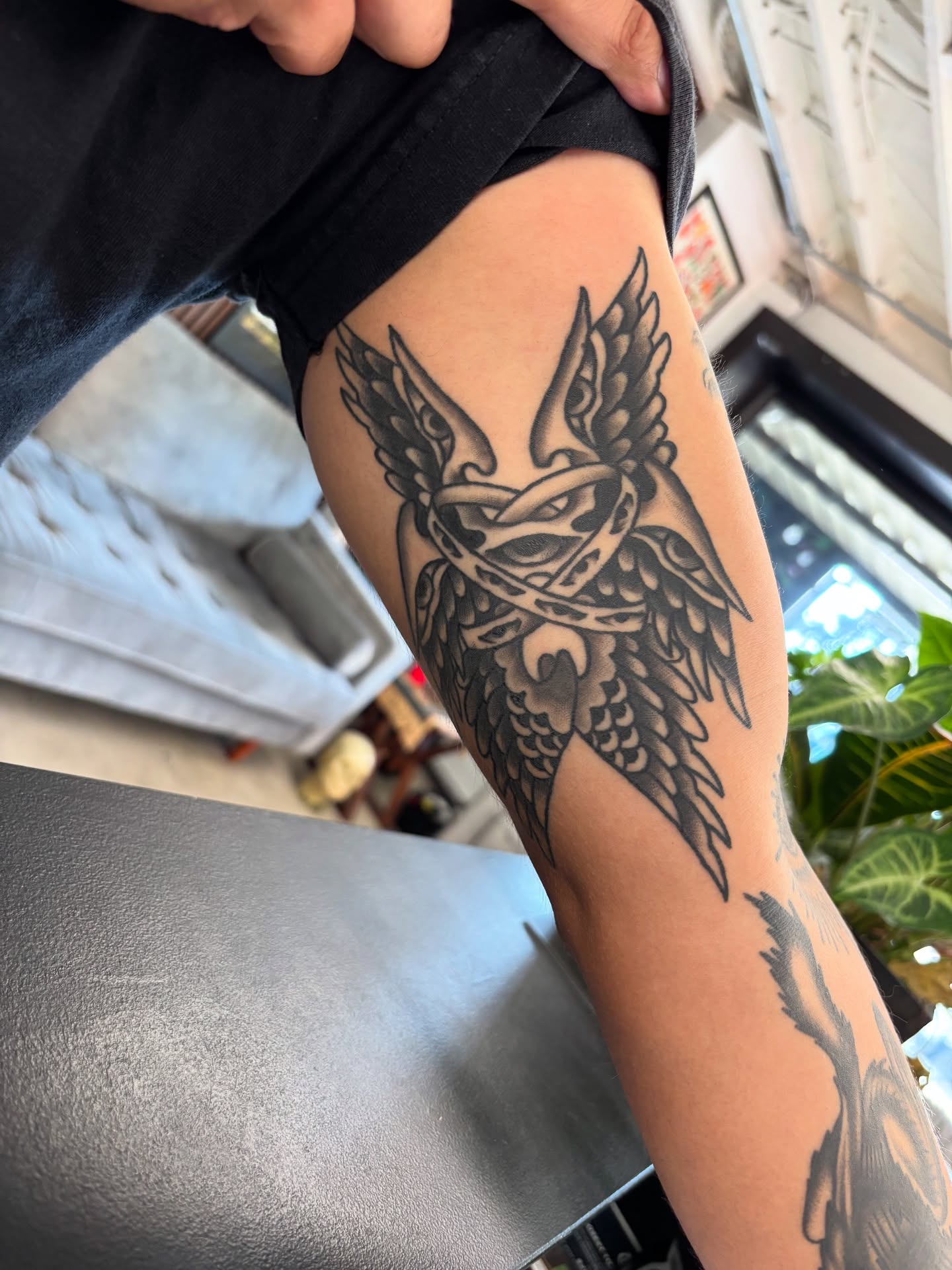 Tattoo by @joelietattoos β black_and_grey