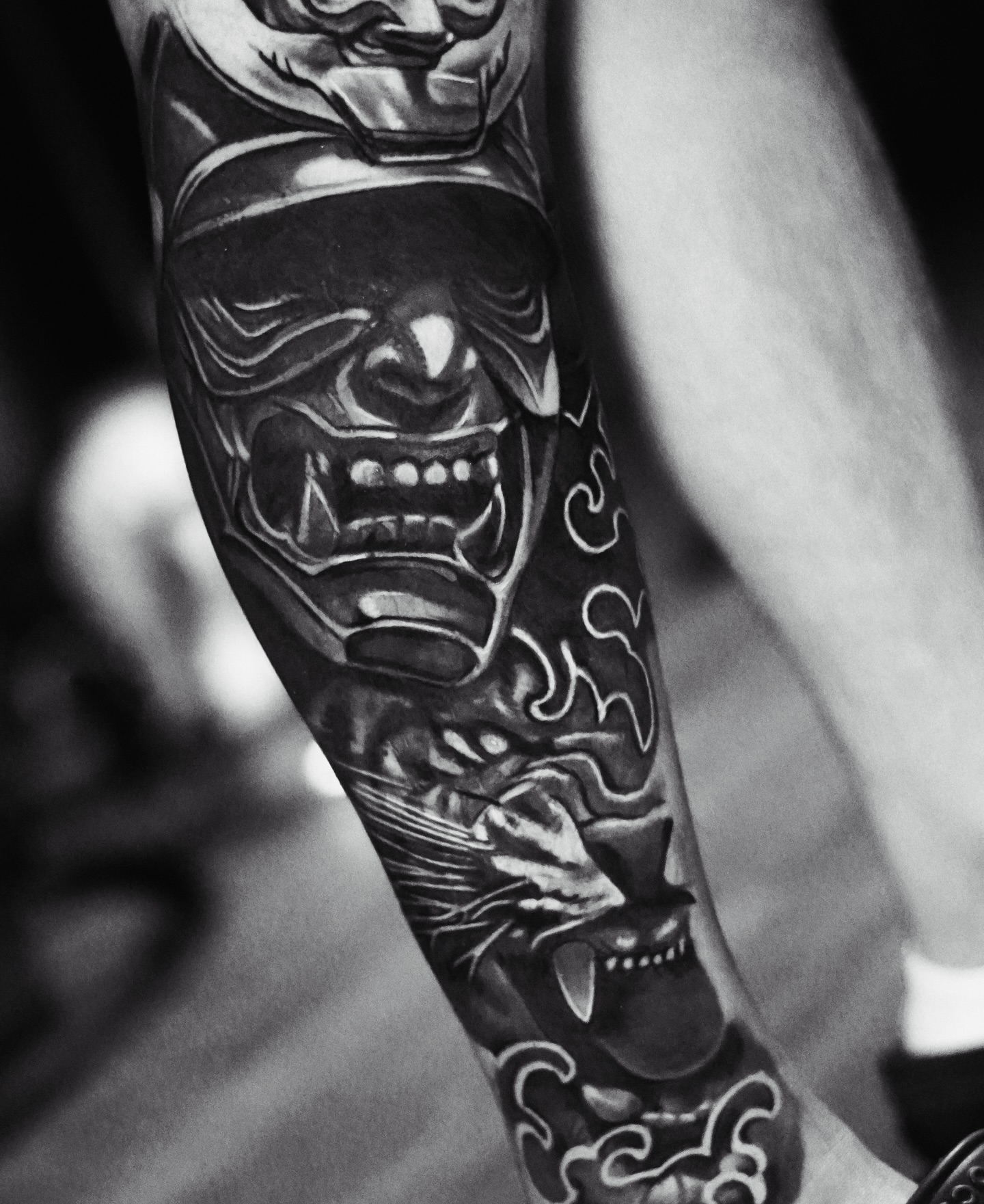 Tattoo by @artbysang — black_and_grey, realism