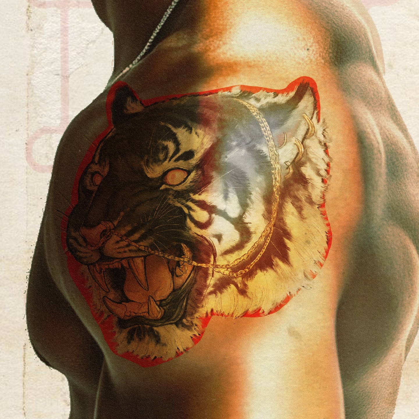 Tiger realism tattoo on the shoulder by 𝙹𝙰𝚉𝚉 𝙲𝙷𝙰𝙾