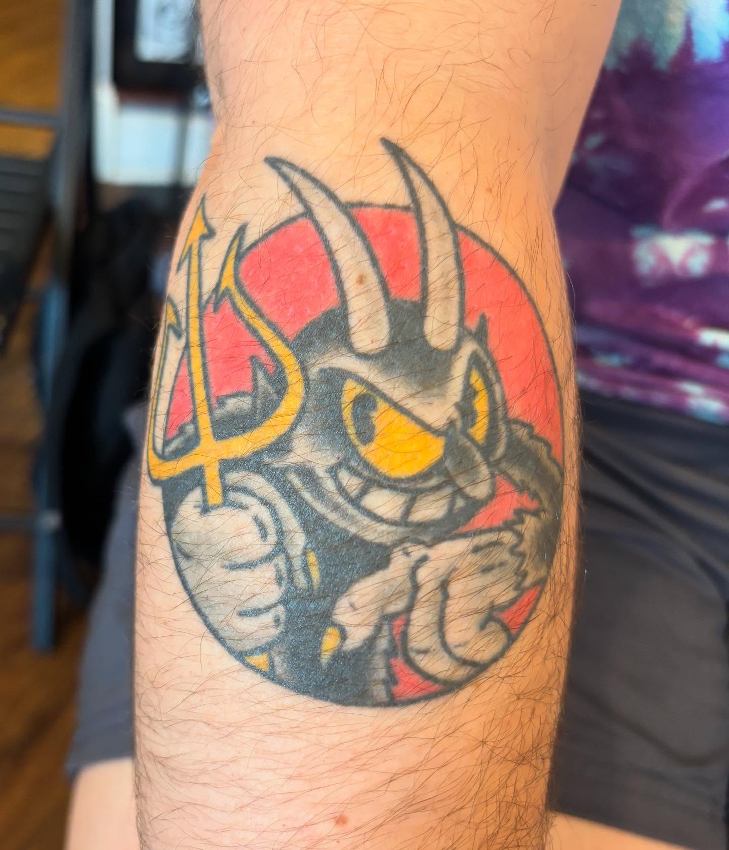 Tattoo by @hellbers — anime