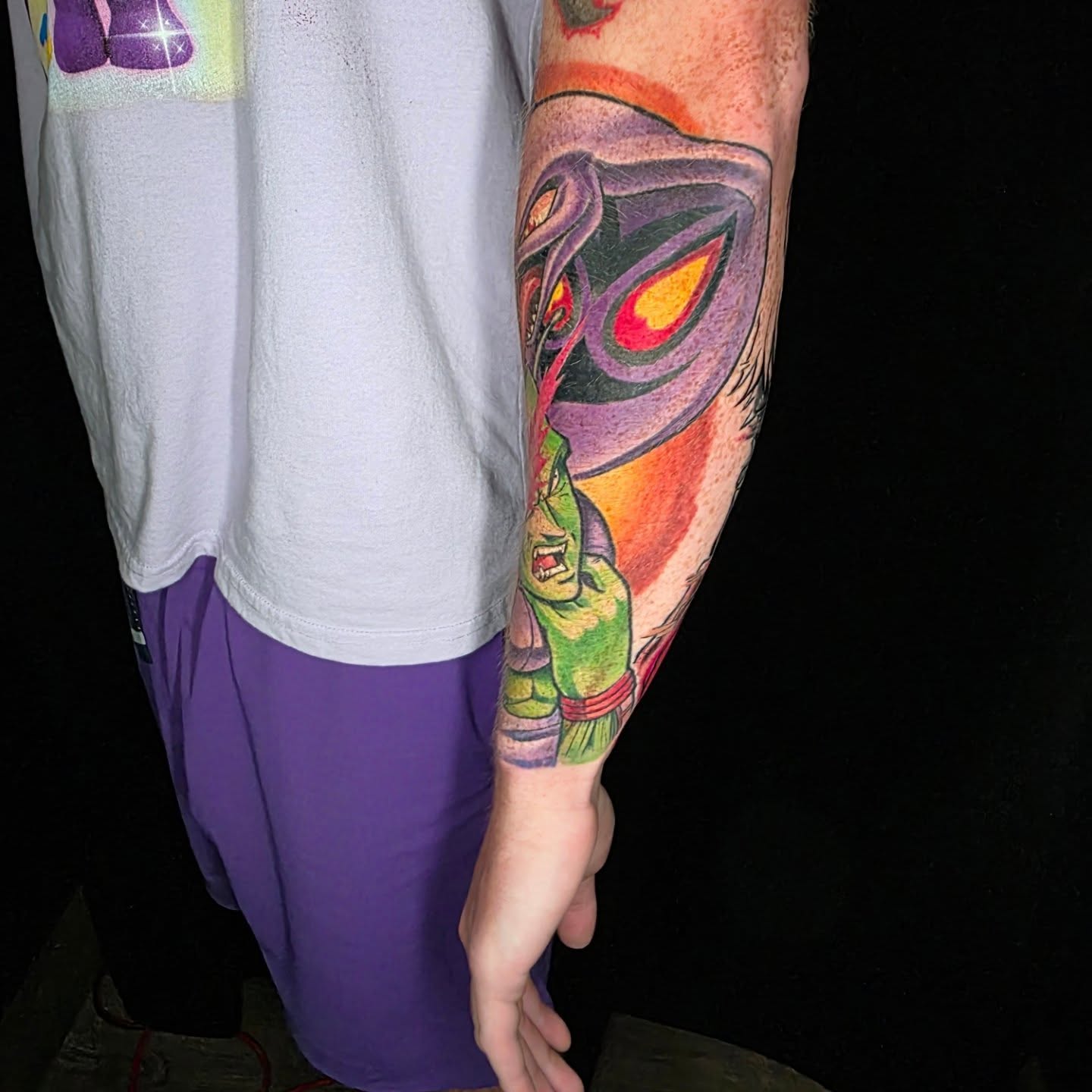 Tattoo by @coryhandtattoos โ new_school, anime