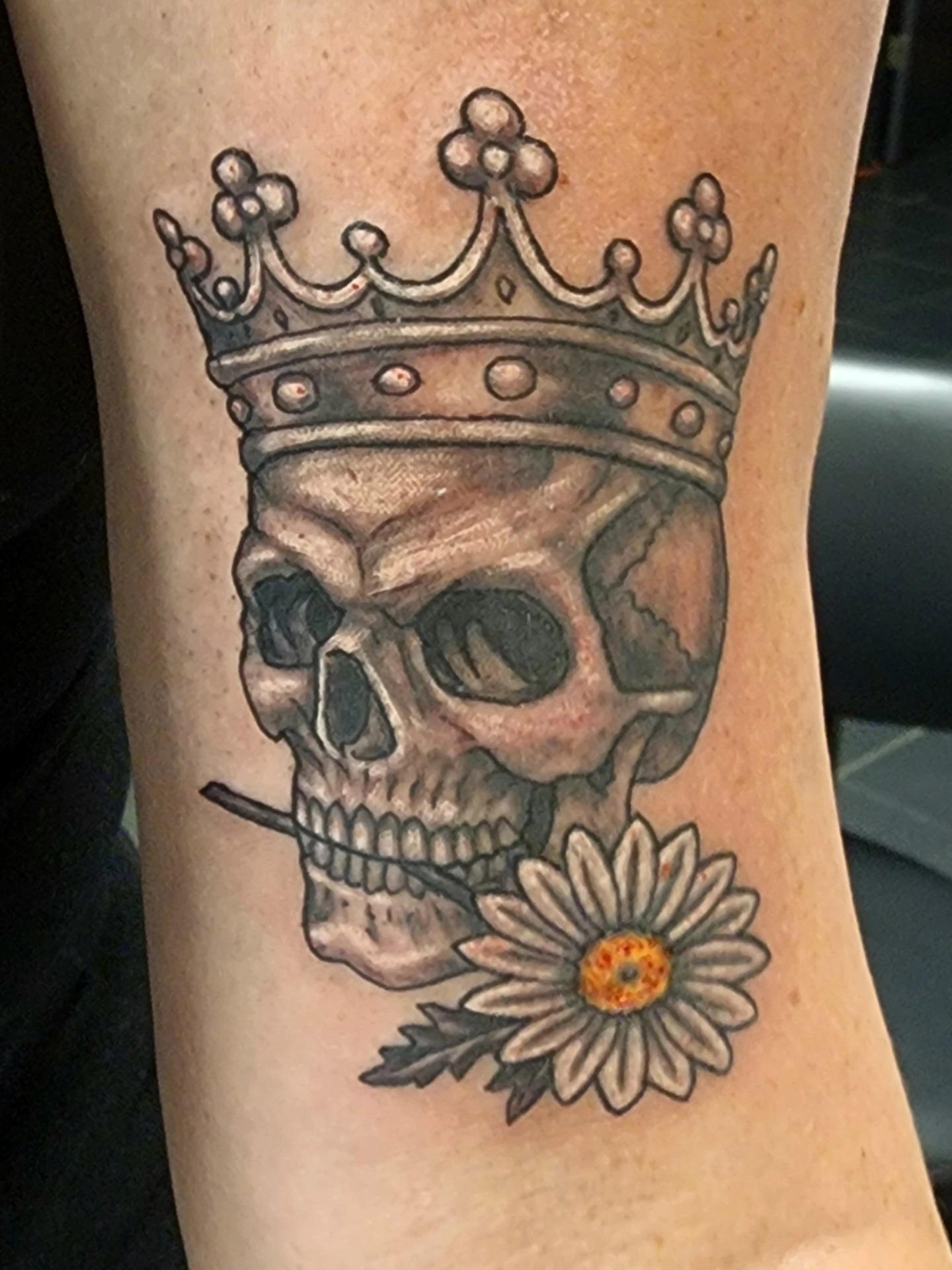Tattoo by @fricke_tattoo — realism, black_and_grey