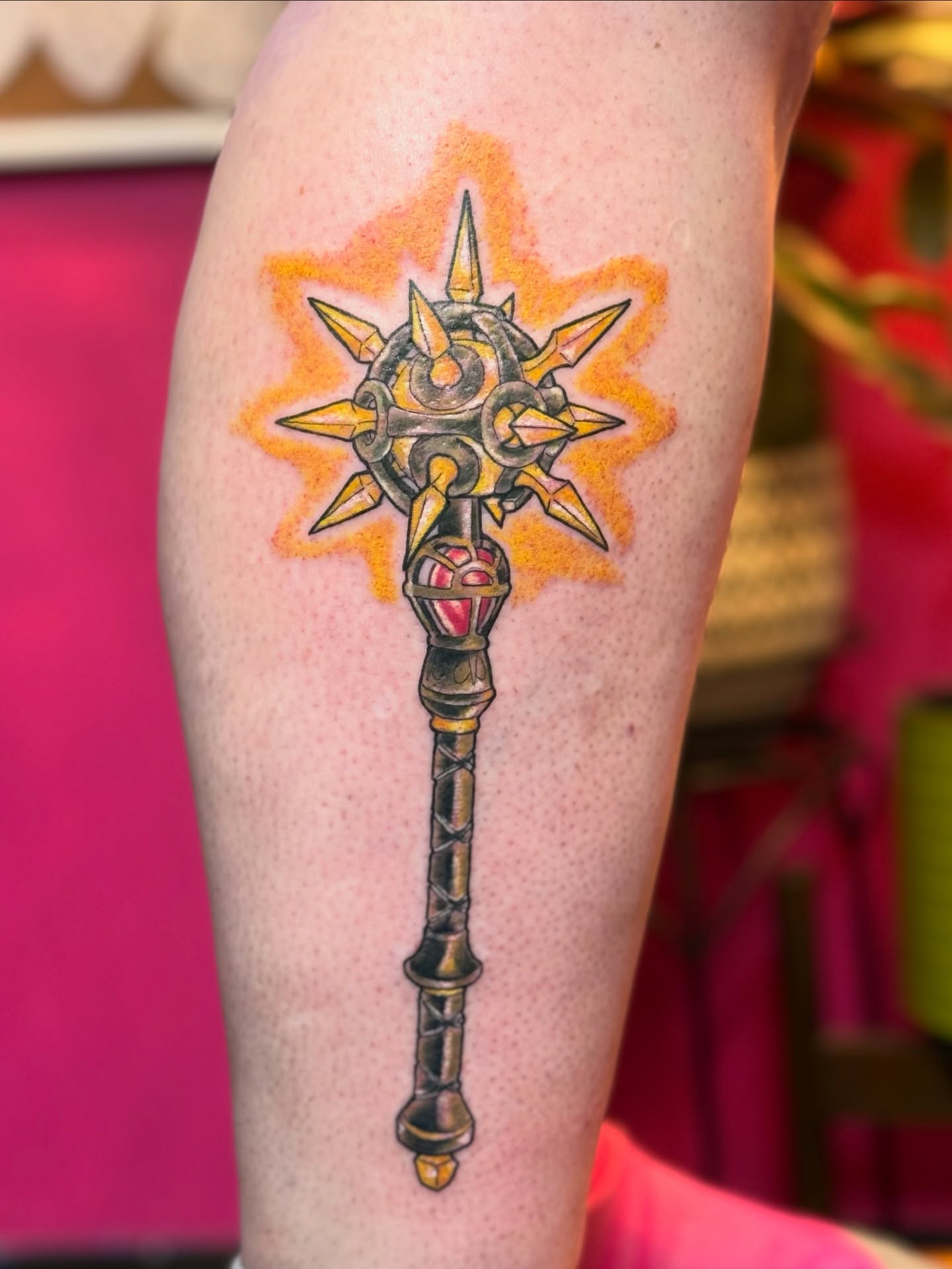 Tattoo by @lauraexleytattoo — geometric