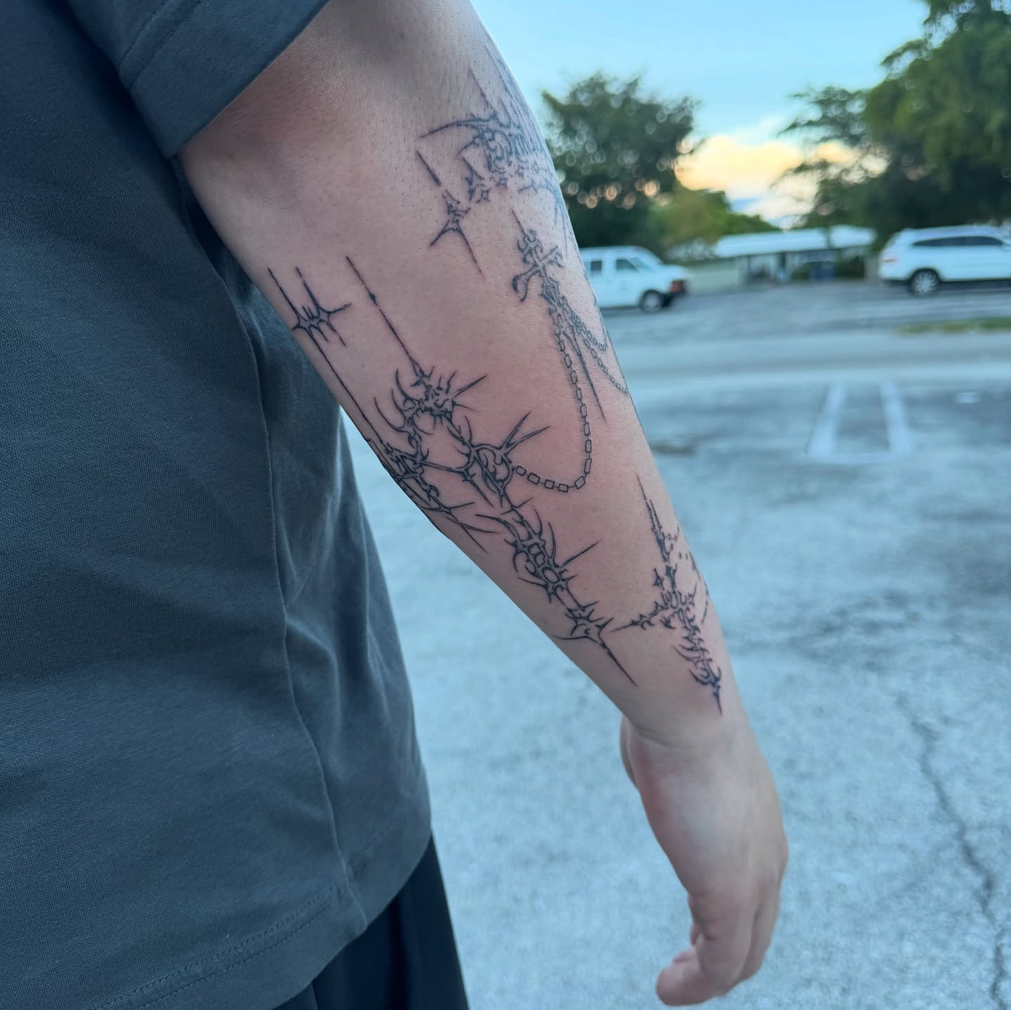 Tattoo by @rustoblack — black_and_grey