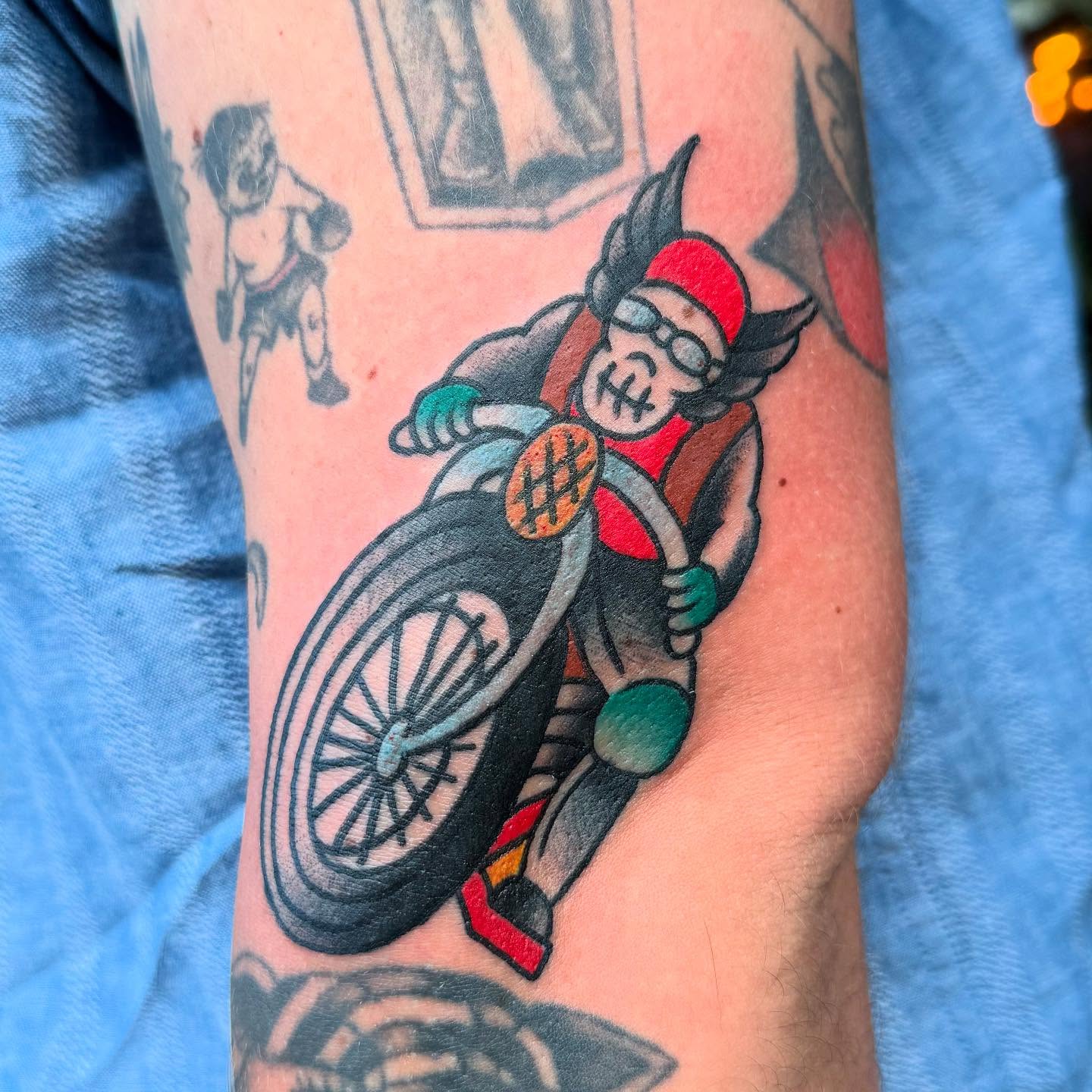 Tattoo by @zachromantattoo — american_traditional