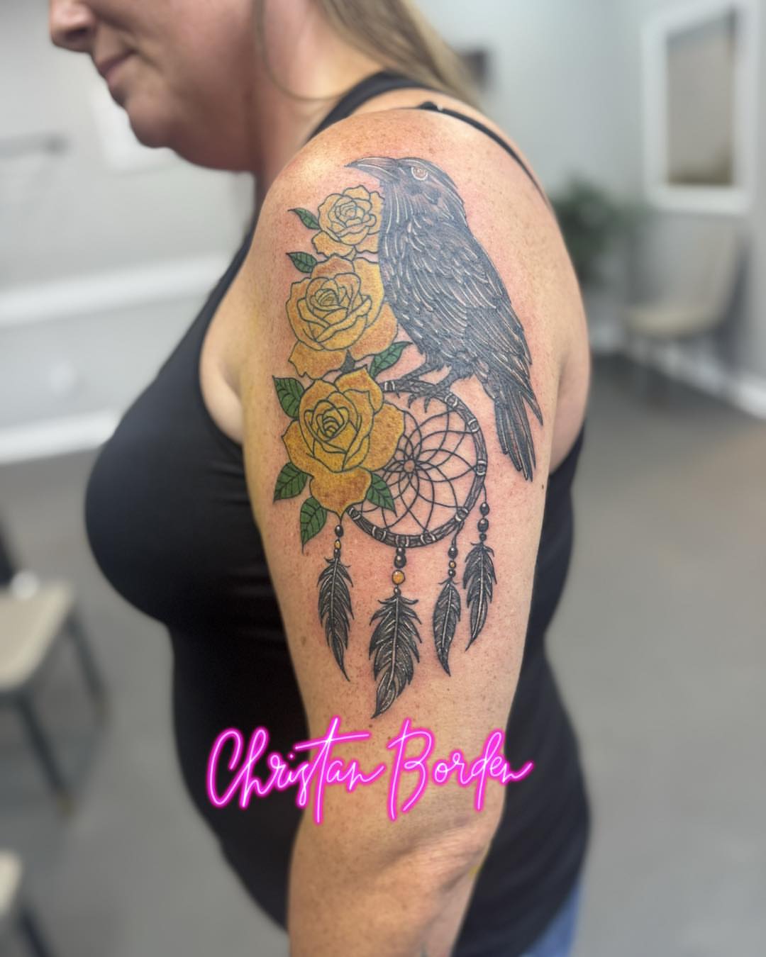Tattoo by @tattoosbychristan — black_and_grey