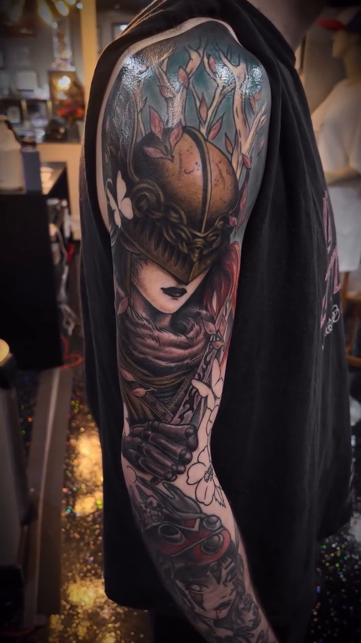 Tattoo by @kylegiffen โ dark_realism, neo_traditional