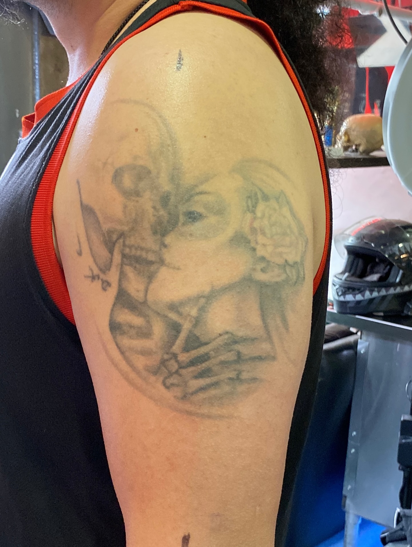 Tattoo by @pablof.tattoos — black_and_grey