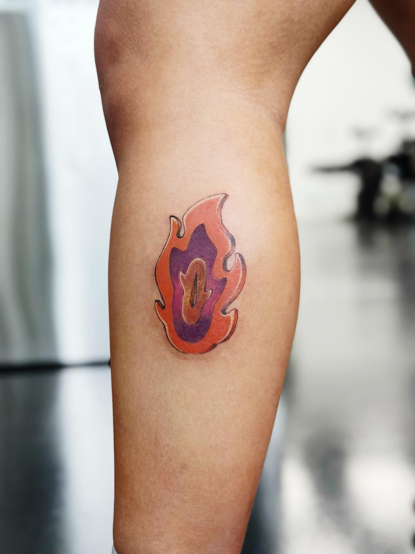 Tattoo by @nonoka_tattoo — dotwork