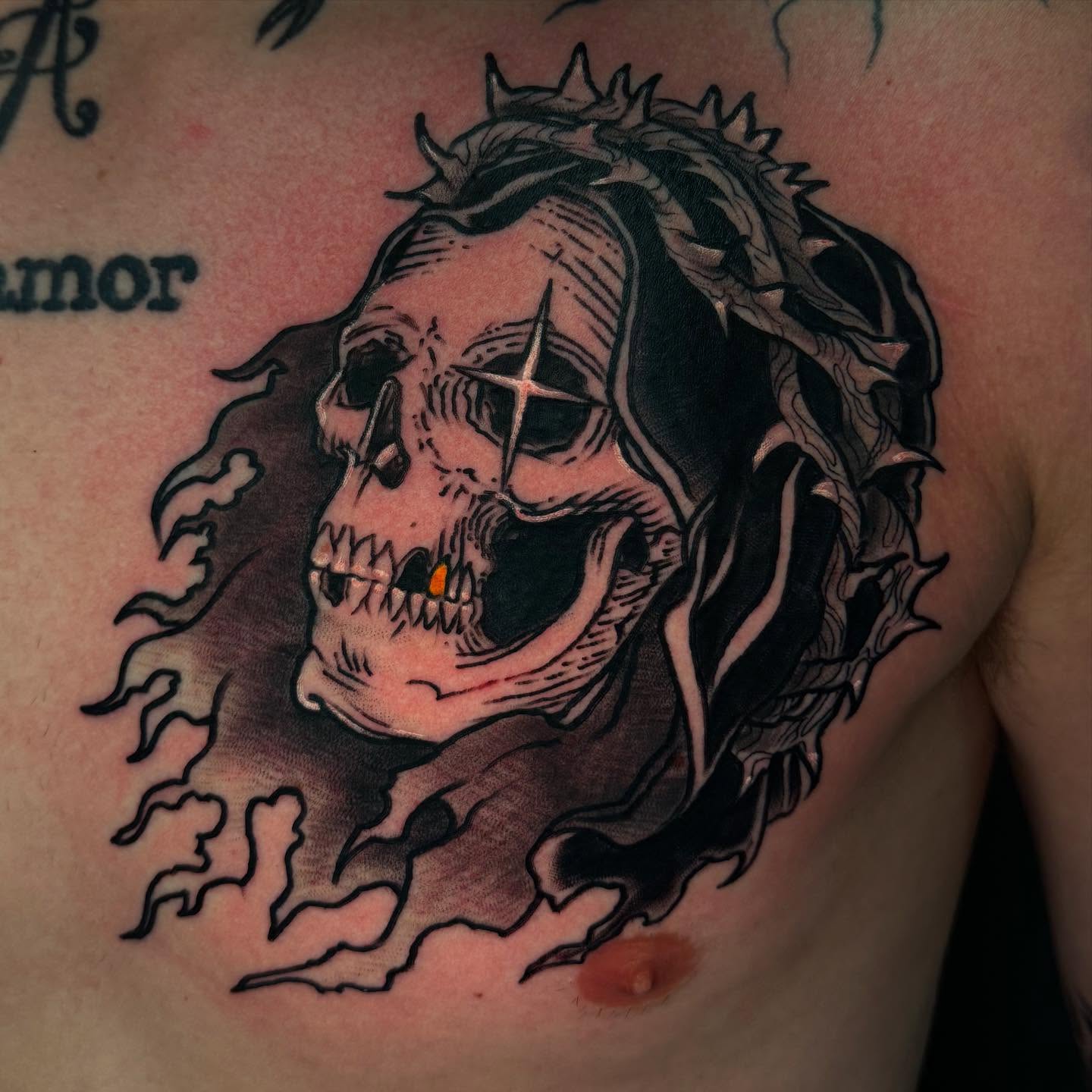 Tattoo by @greenkodi — dark_realism