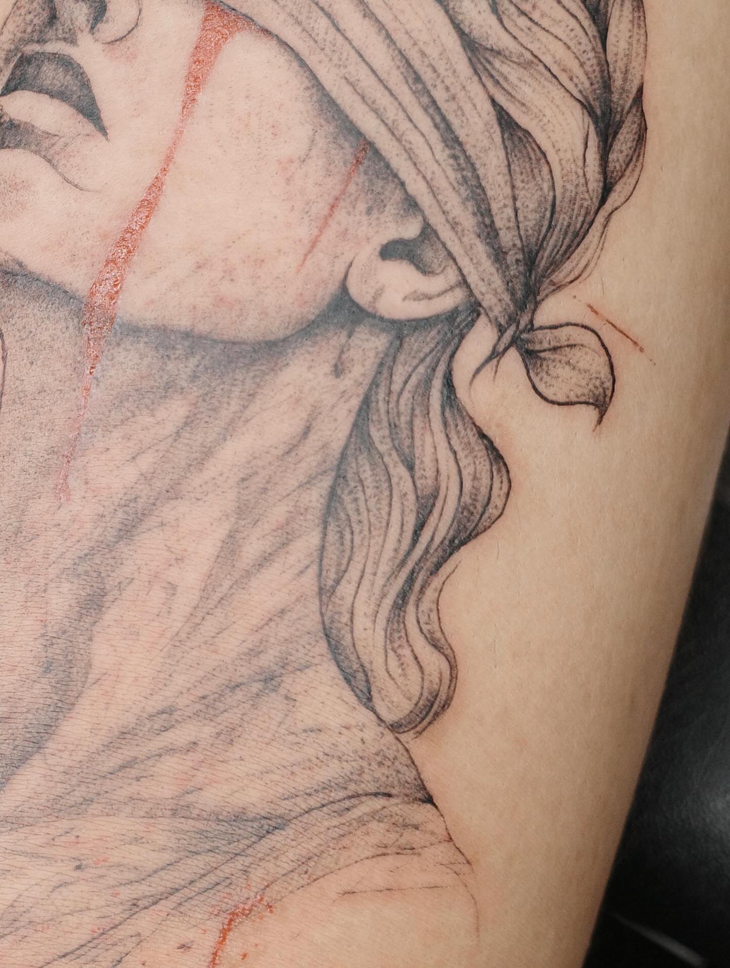 Tattoo by @gf.tattookorat — black_and_grey