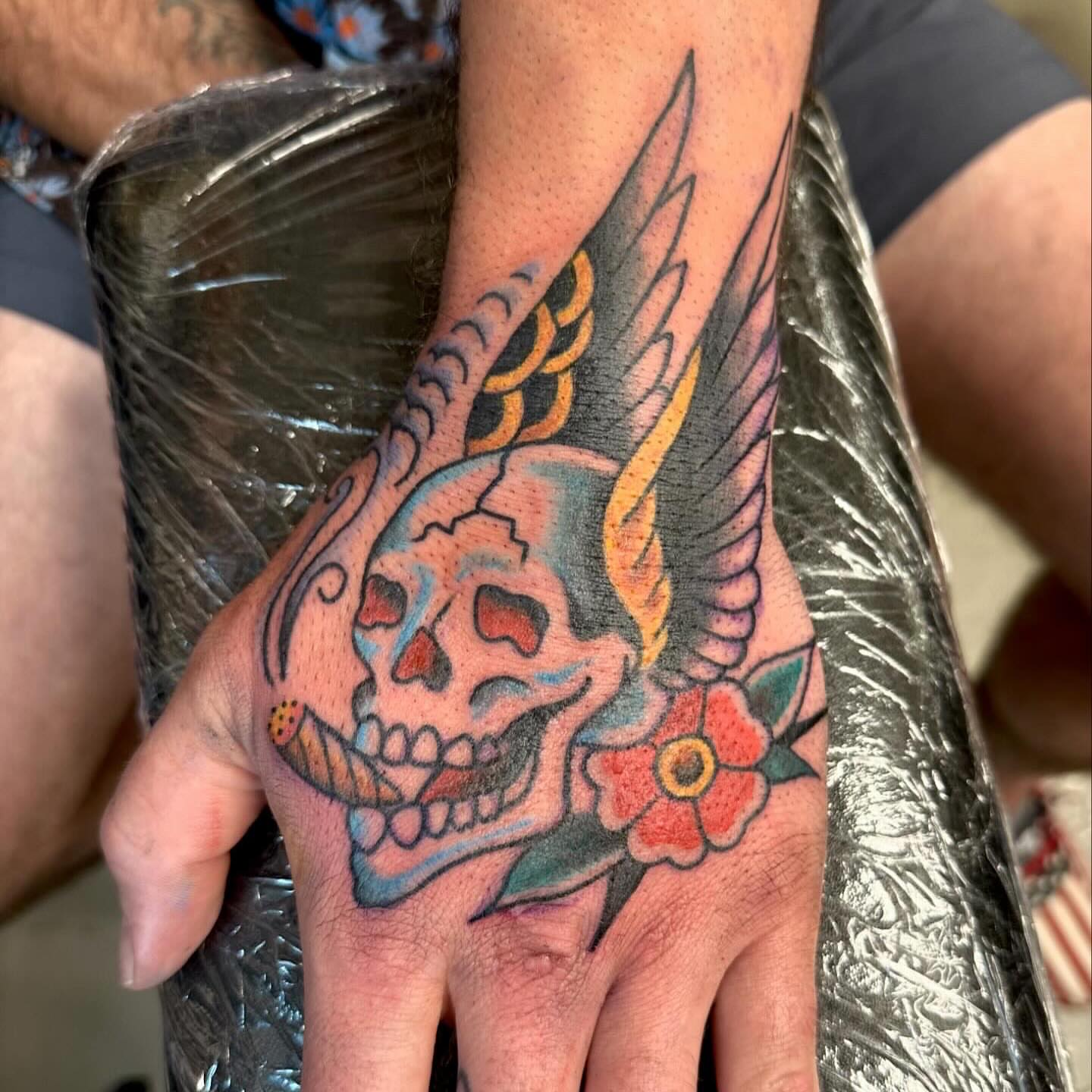 Tattoo by @stacyfevinger — american_traditional
