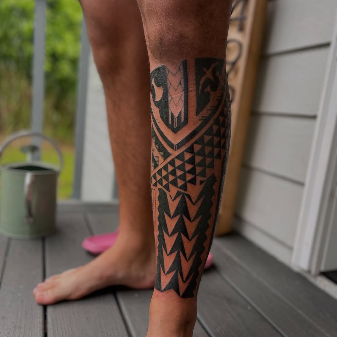 Tattoo by @tattoos_by_mahi — tribal, blackwork