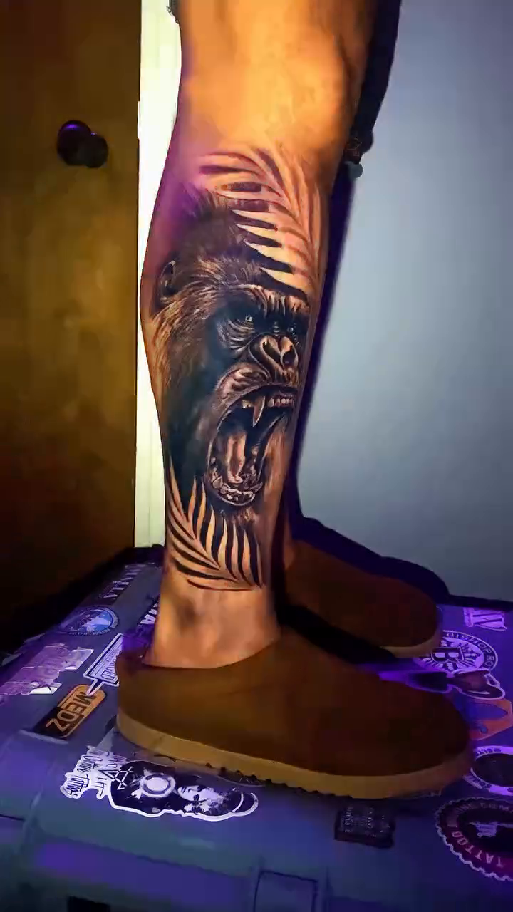 Tattoo by @slydavis_tattoos — realism, black_and_grey